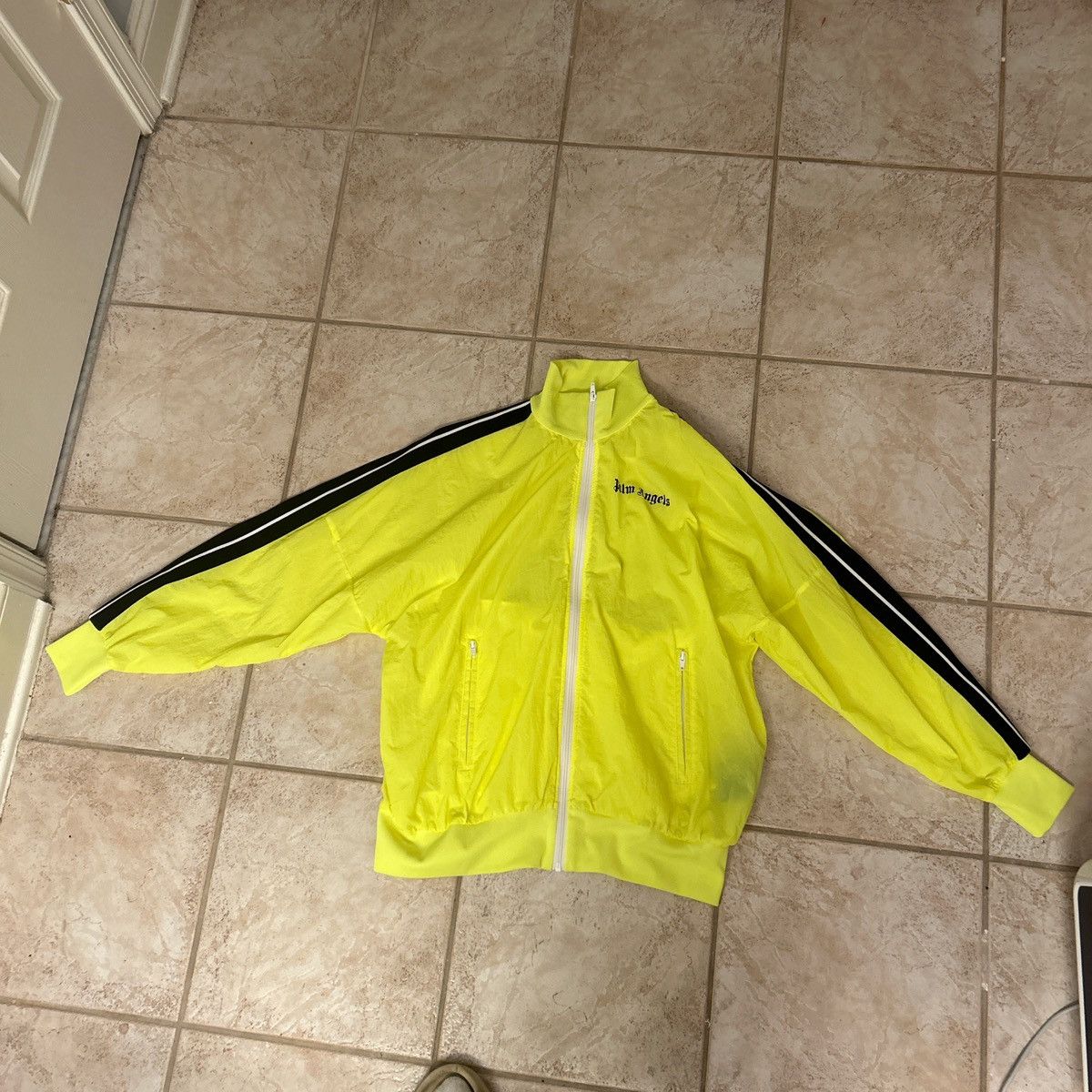 Palm Angels Yellow Track Jacket