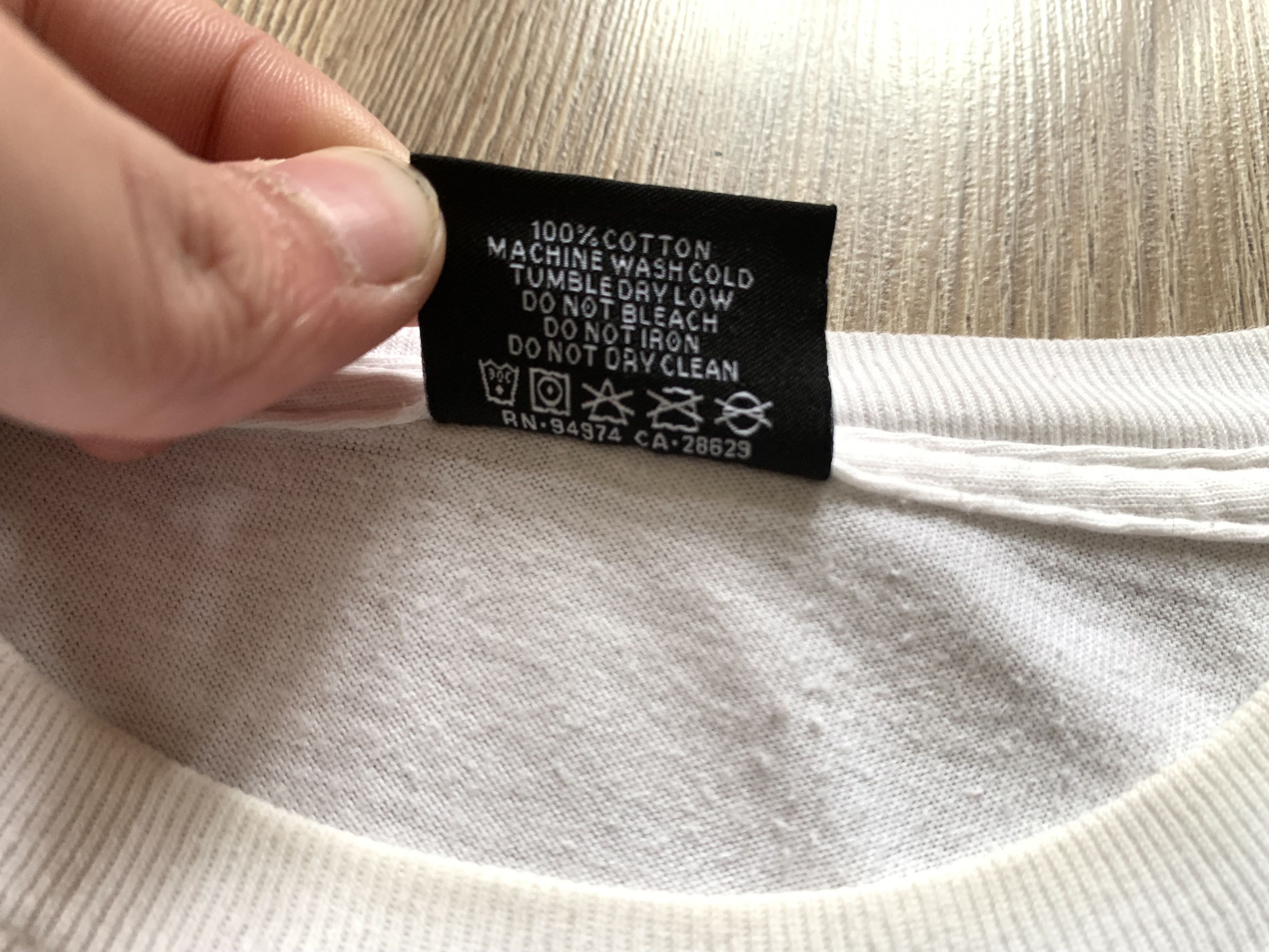 Nike × Stussy Stussy White Cotton T-Shirt Size US XL / EU 56 / 4 - 6 Thumbnail