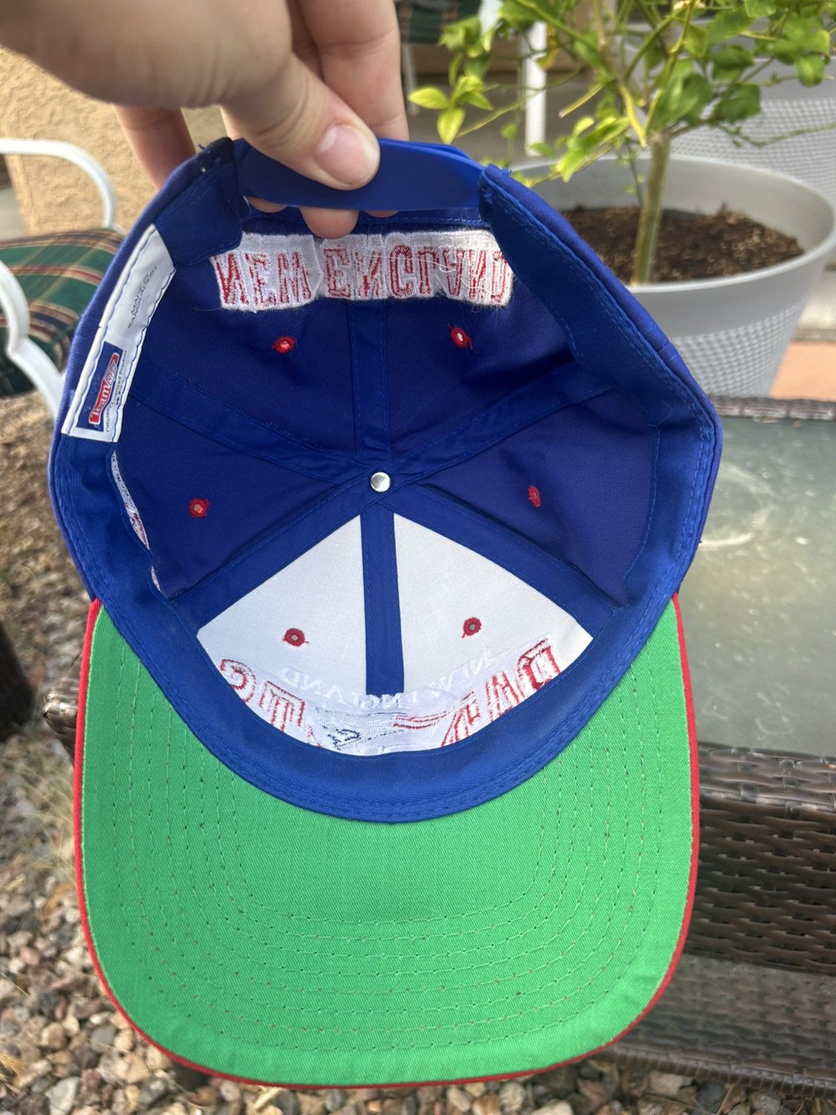 NFL × Vintage Vintage New England Patriots Team NFL SnapBack Hat Size ONE SIZE - 3 Thumbnail