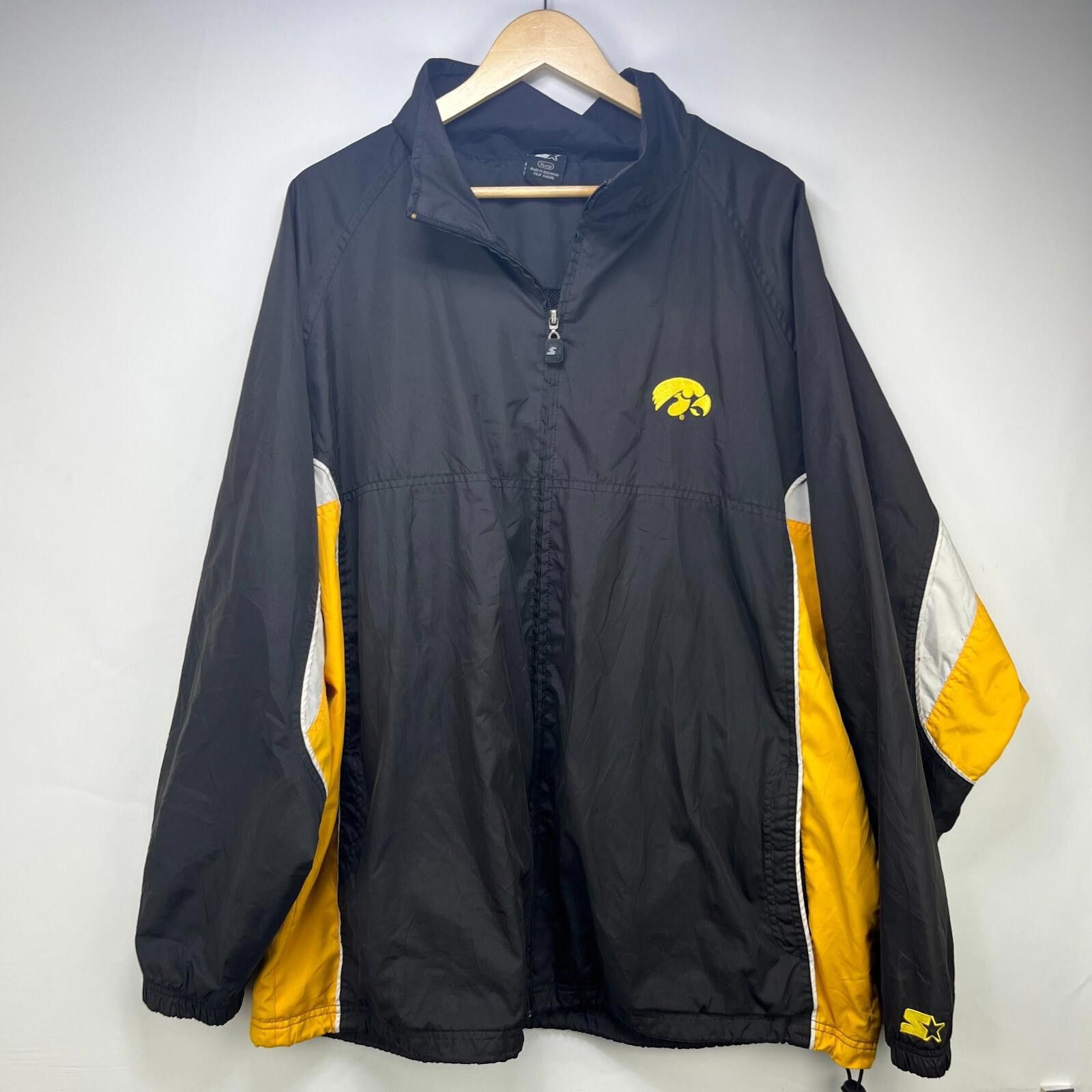 Starter Vintage Starter Iowa Hawkeyes University Jacket XL Size ONE SIZE - 1 Thumbnail