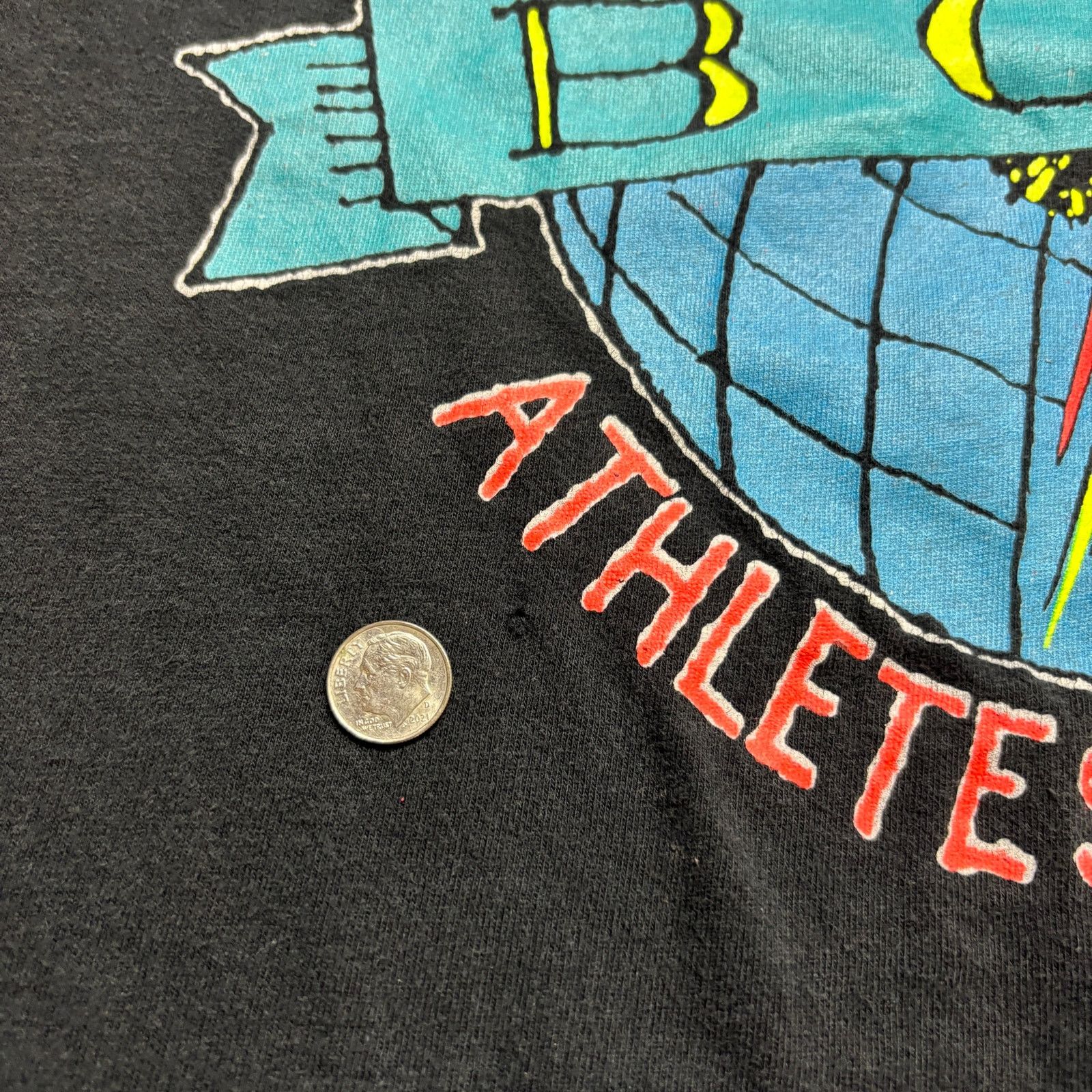 Lightning Bolt × Vintage VTG 90s Lightning Bolt Sport Athletes of the World Tank Lg Size US L / EU 52-54 / 3 - 9 Thumbnail