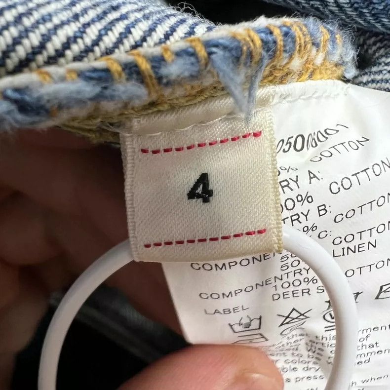 Visvim Visvim 18SS 101 Antique Denim jacket Size US XL / EU 56 / 4 - 6 Thumbnail