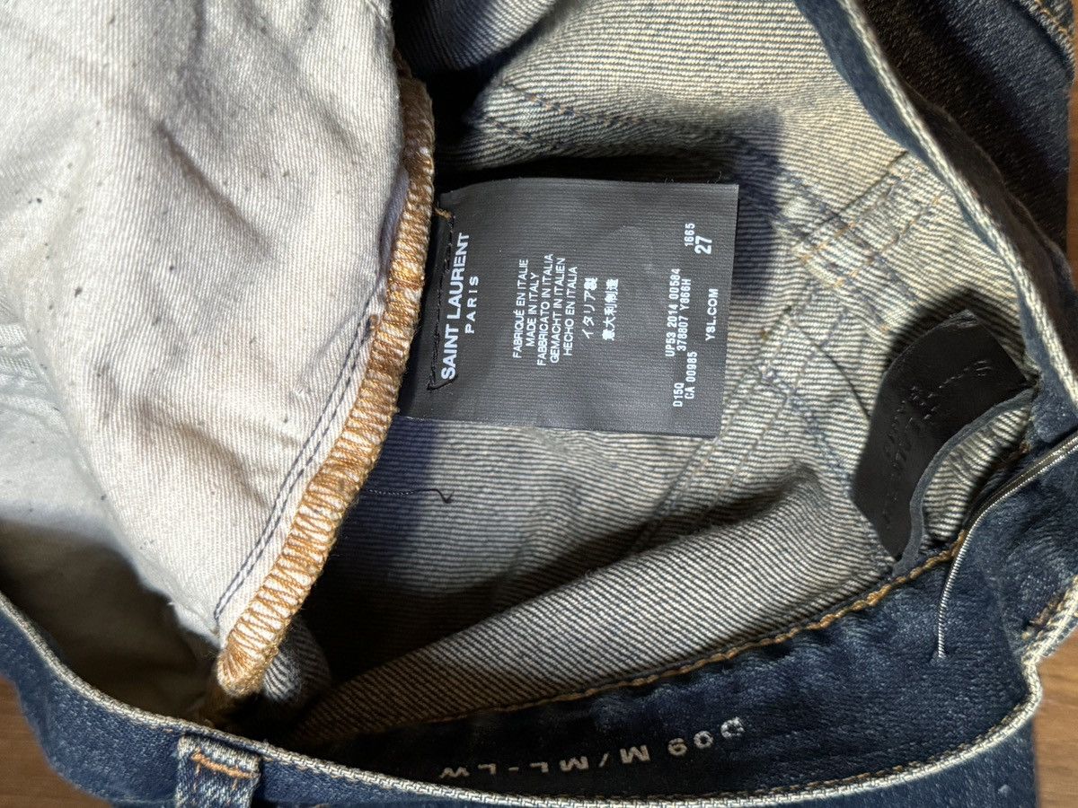 Saint Laurent Paris SLP SS15 D09 Flared Jeans Hedi Slimane Size US 27 - 4 Thumbnail