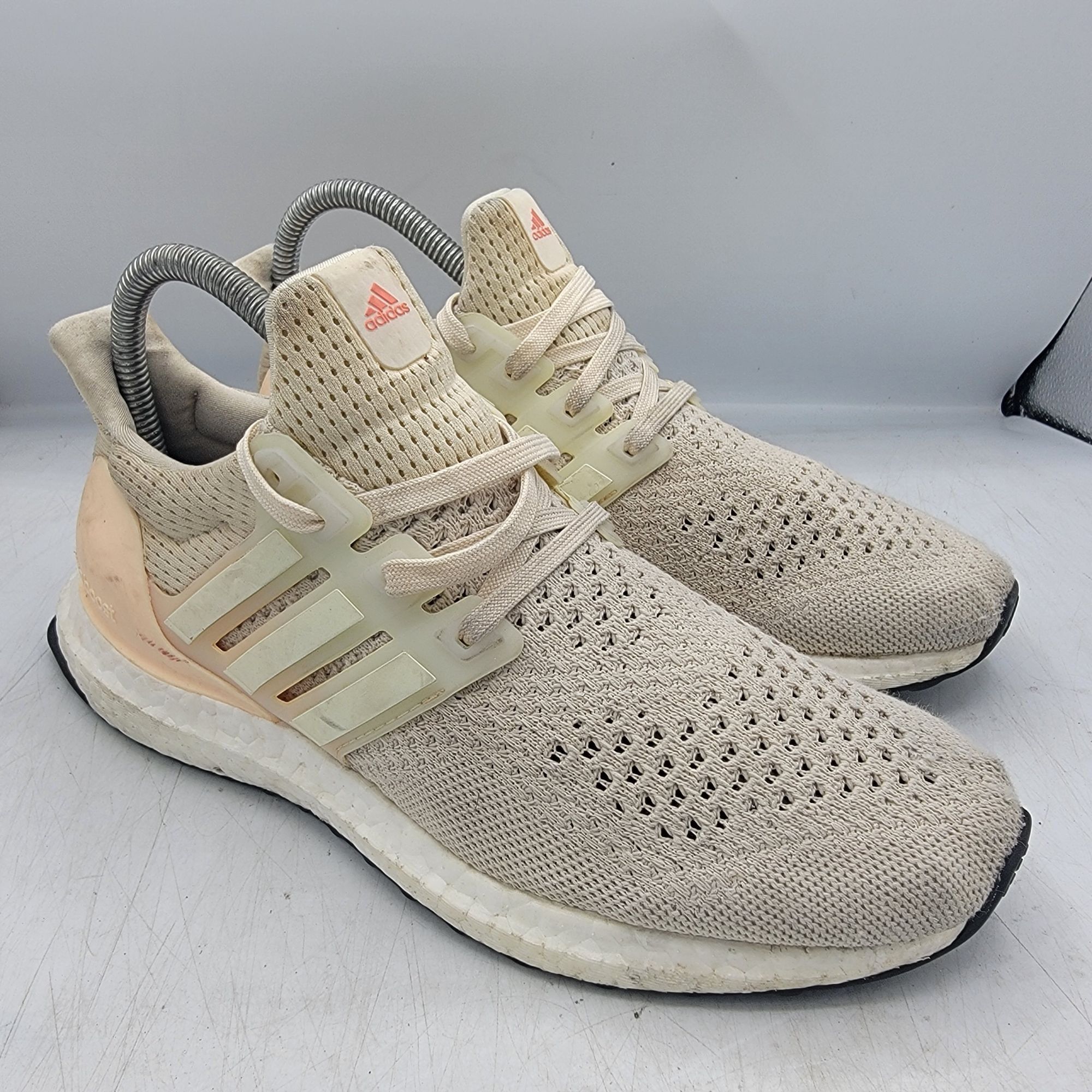 adidas UltraBoost 1.0 Womens 6 Tint Coral Beige Sneaker Shoe