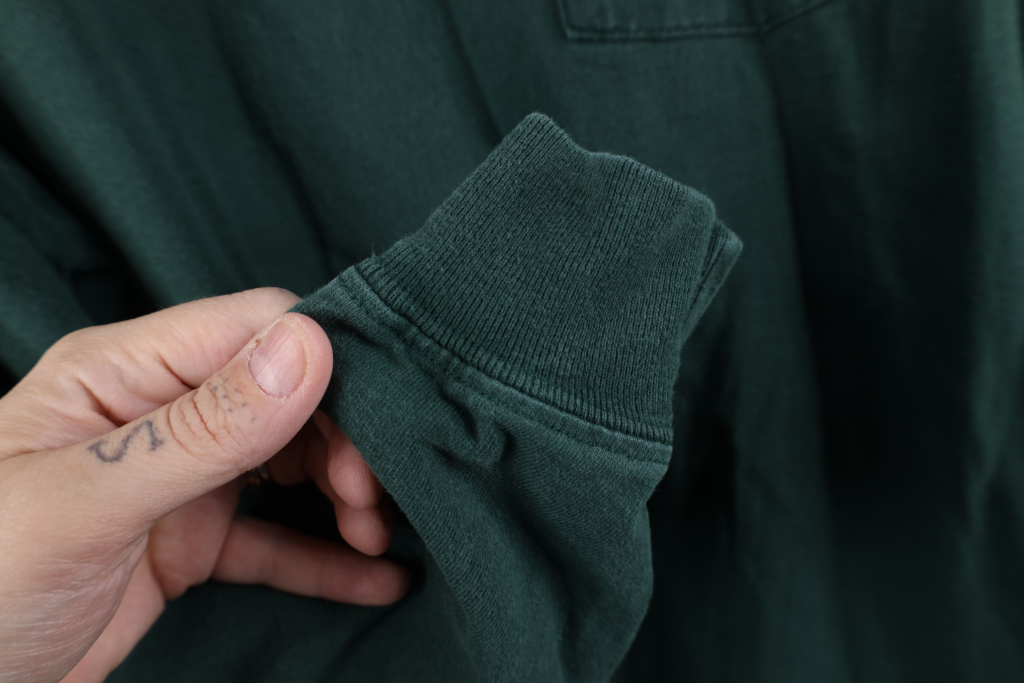 Carhartt Vintage Y2K Carhartt Spell Long Sleeve T-Shirt Green Cotton Size US L / EU 52-54 / 3 - 9 Thumbnail