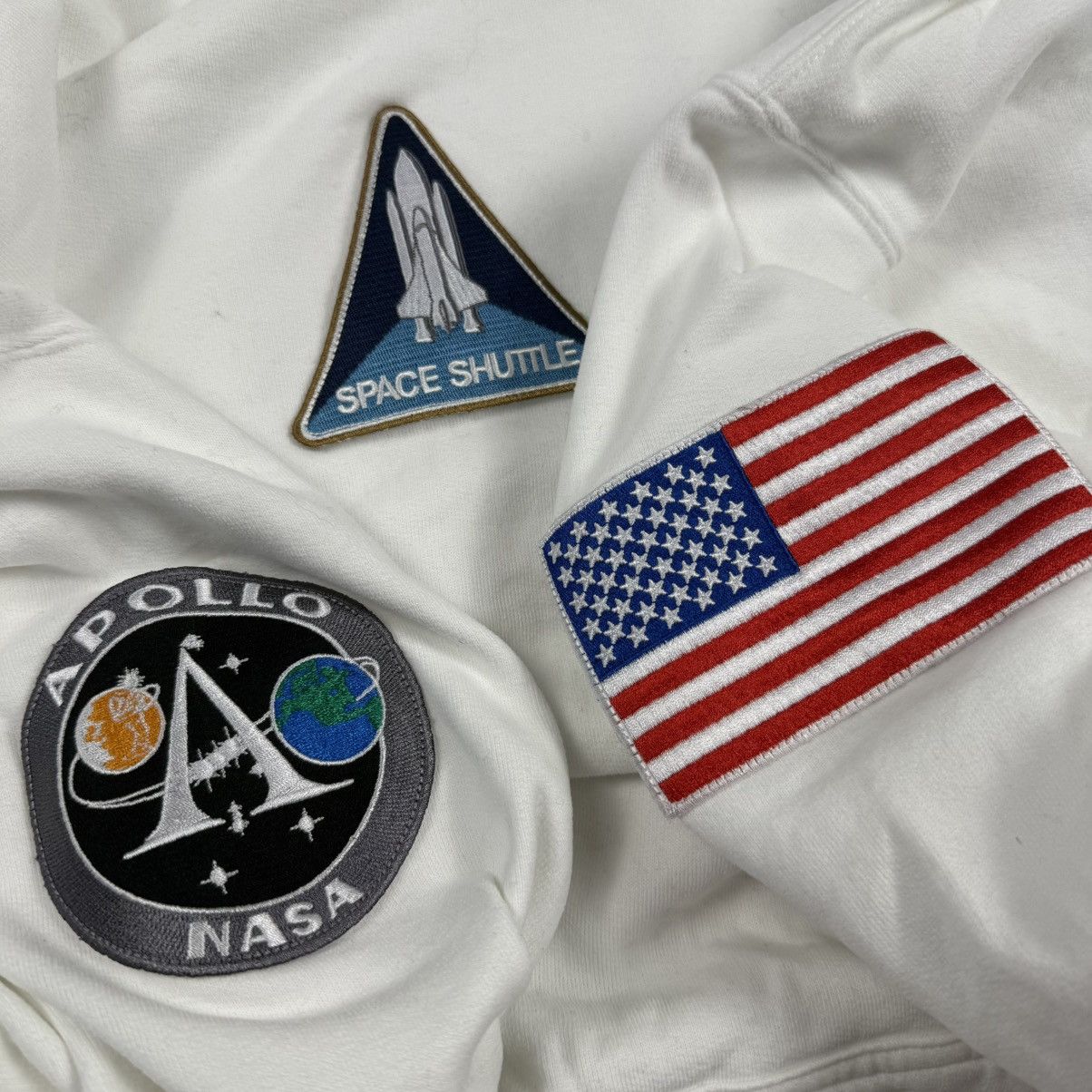 Balenciaga Balenciaga x Nasa ‘White’ Hoodie Size US S / EU 44-46 / 1 - 3 Thumbnail