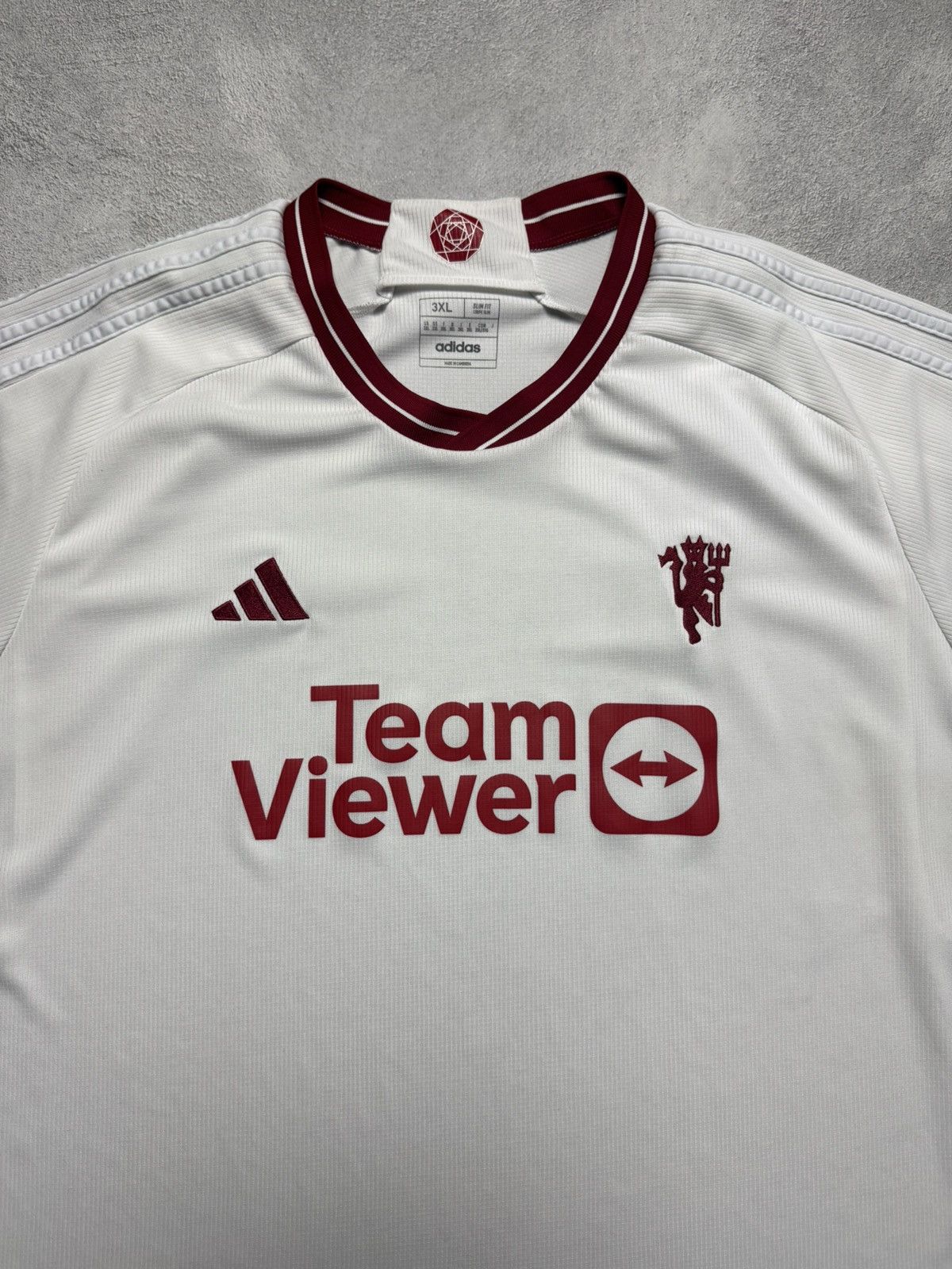 Adidas Manchester United 2023 2024 Third Shirt Soccer Jersey Adidas Size US XXL / EU 58 / 5 - 7 Thumbnail