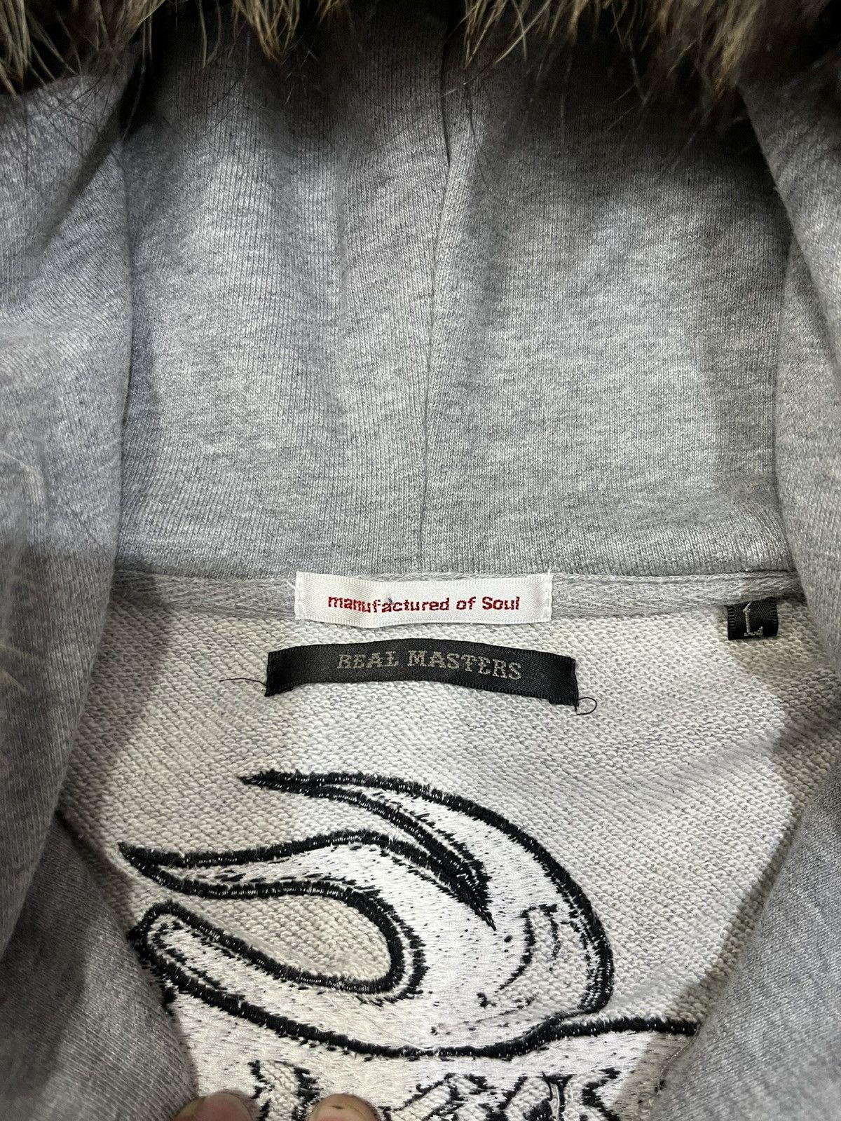 If Six Was Nine × Japanese Brand × Le Grande Bleu (L.G.B.) Real master fur hoodie ifsixwasnine lgb styled Size US M / EU 48-50 / 2 - 5 Thumbnail