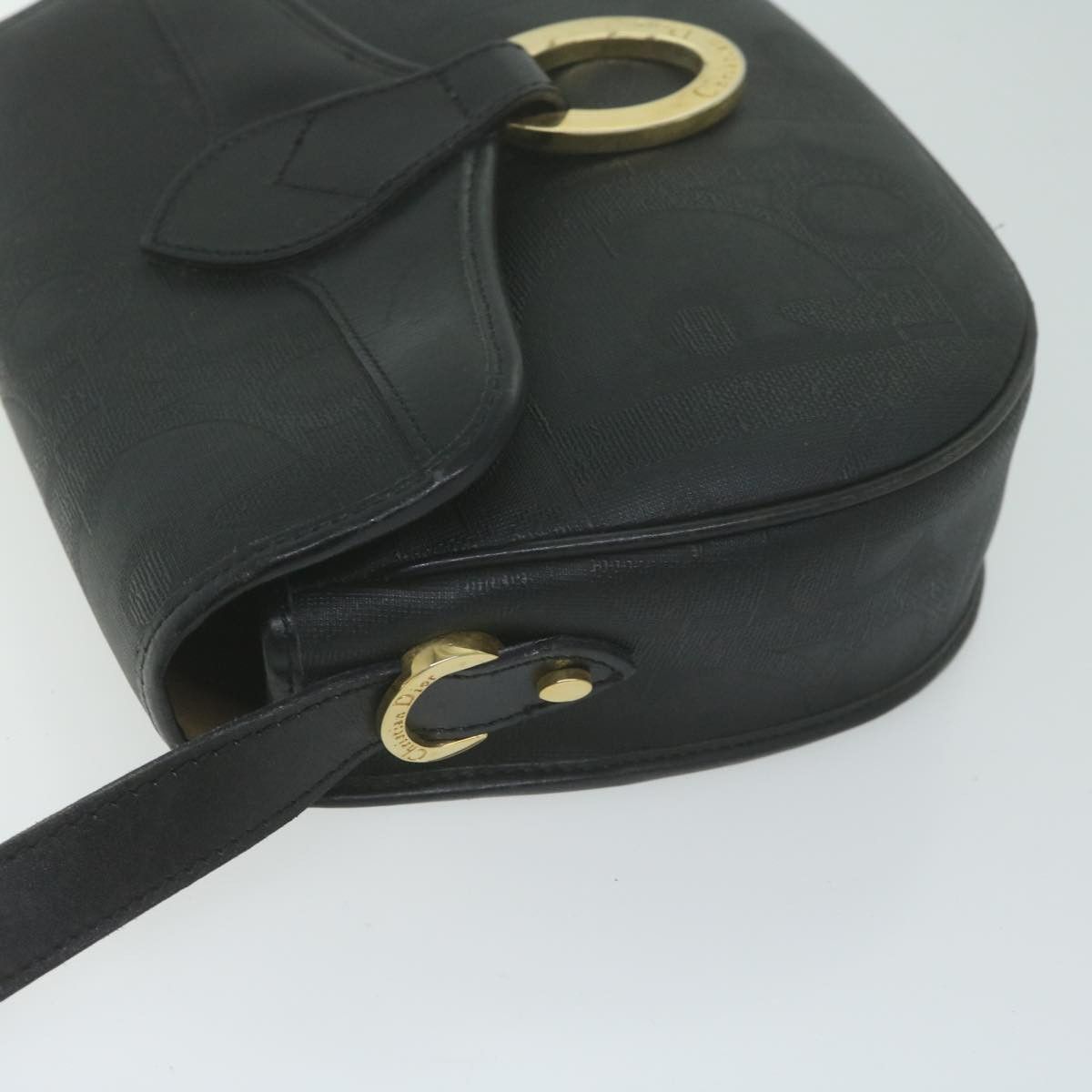 Dior DIOR Trotter Canvas Shoulder Bag Black Size ONE SIZE - 5 Thumbnail