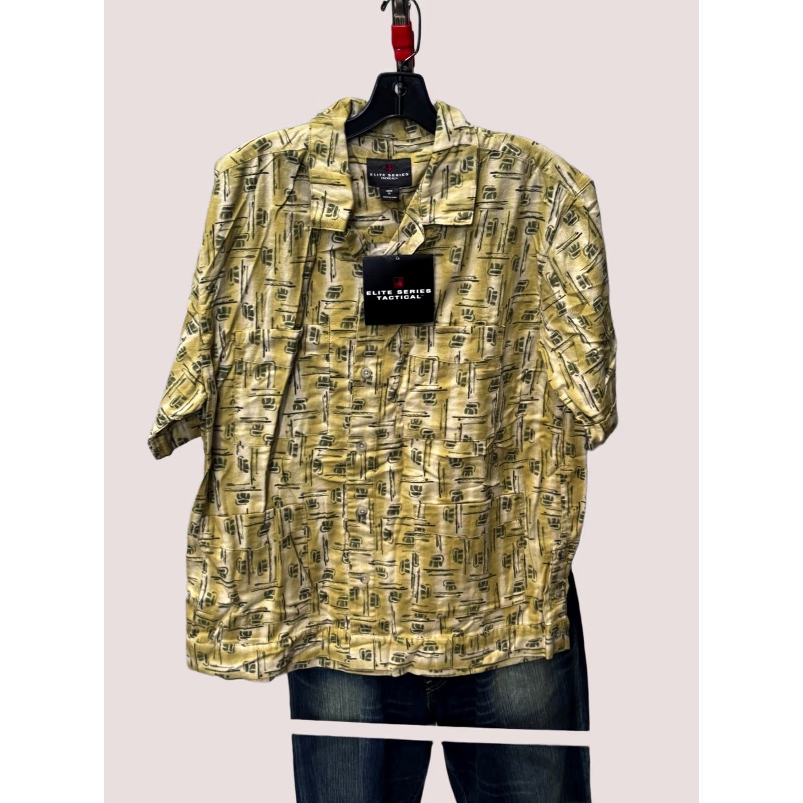 Vintage NWT Elite Series Tactical SHORT SLEEVE BUTTON UP SHIRT Medium M Size US M / EU 48-50 / 2 - 1 Thumbnail