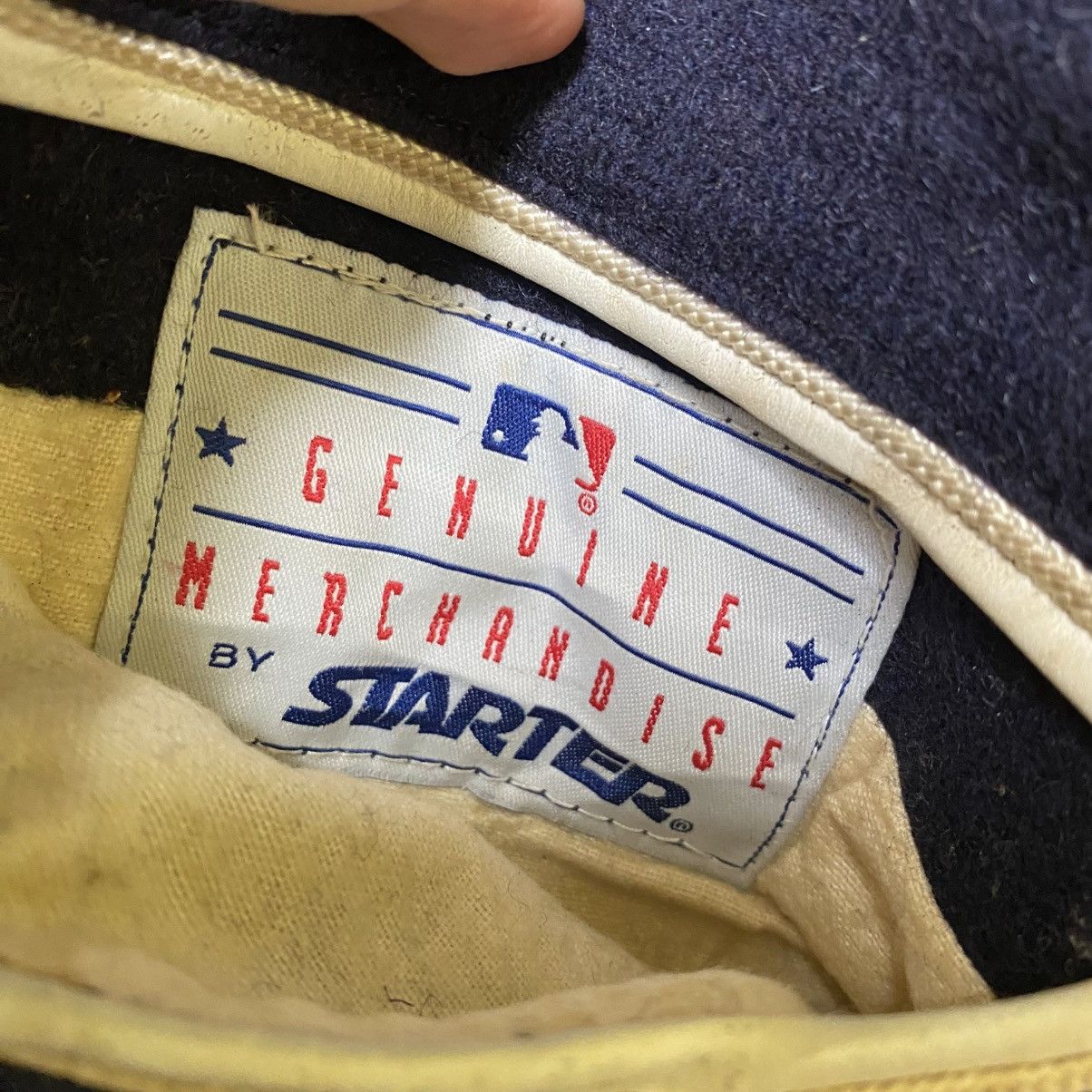 New York Yankees × Vintage 💥 70s NEW YORK YANKEES MLB STARTER SPORT VARSITY JACKET Size US L / EU 52-54 / 3 - 10 Thumbnail
