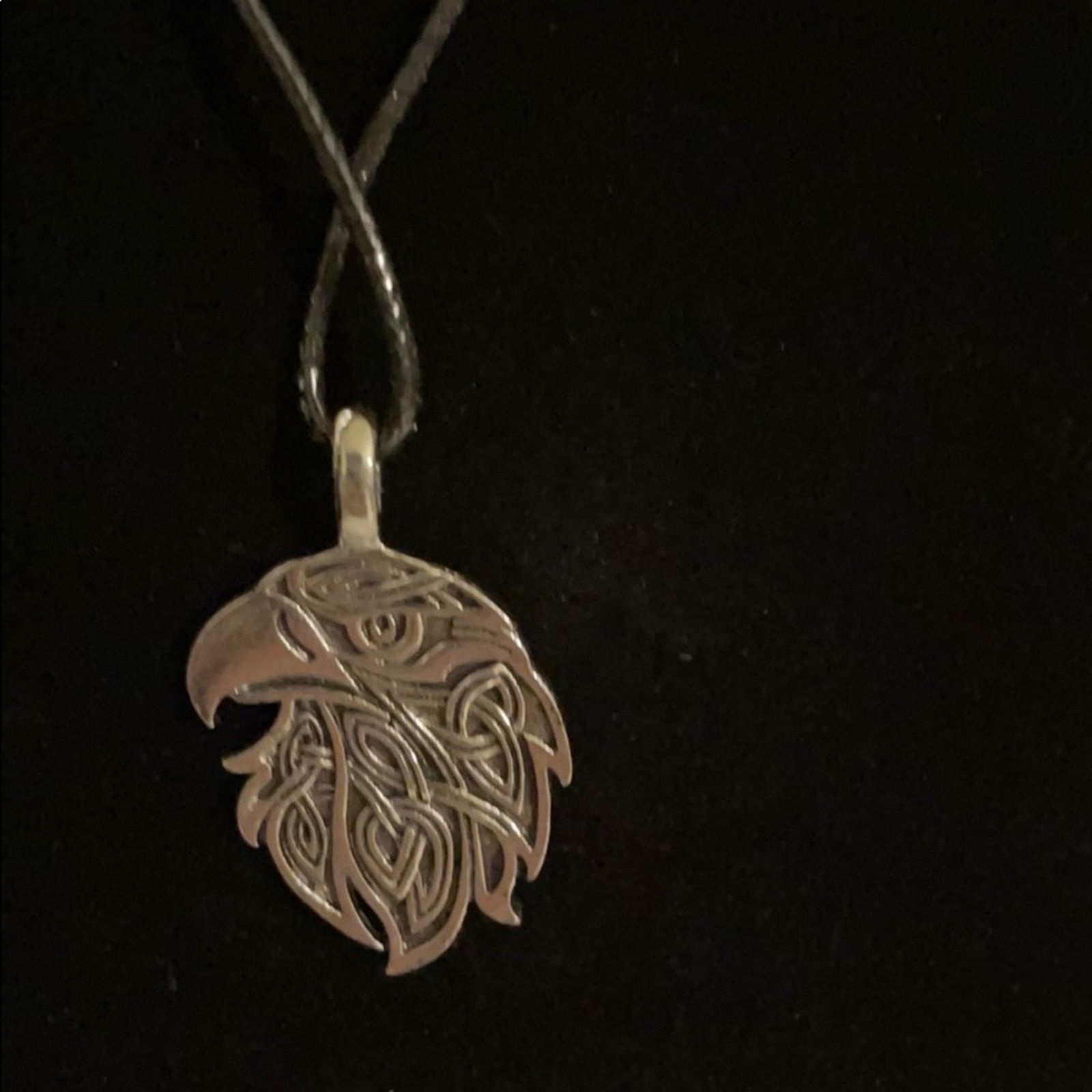 Other Boho Celtic Eagle Cord Necklace Size ONE SIZE - 3 Thumbnail