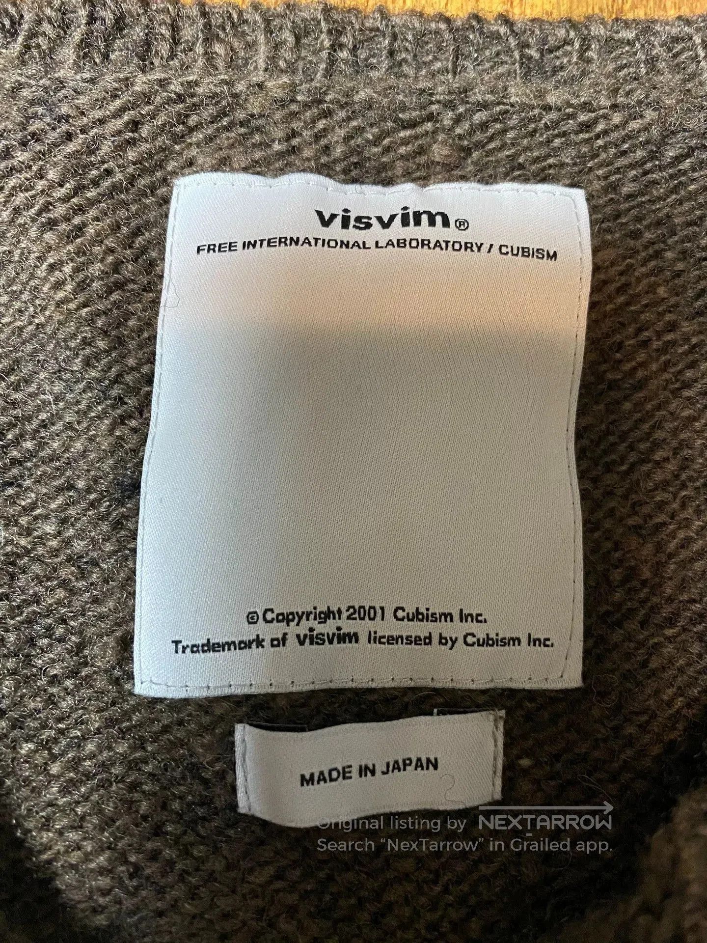 Visvim visvim hand-dyed wool knit sweater. Size US M / EU 48-50 / 2 - 5 Thumbnail