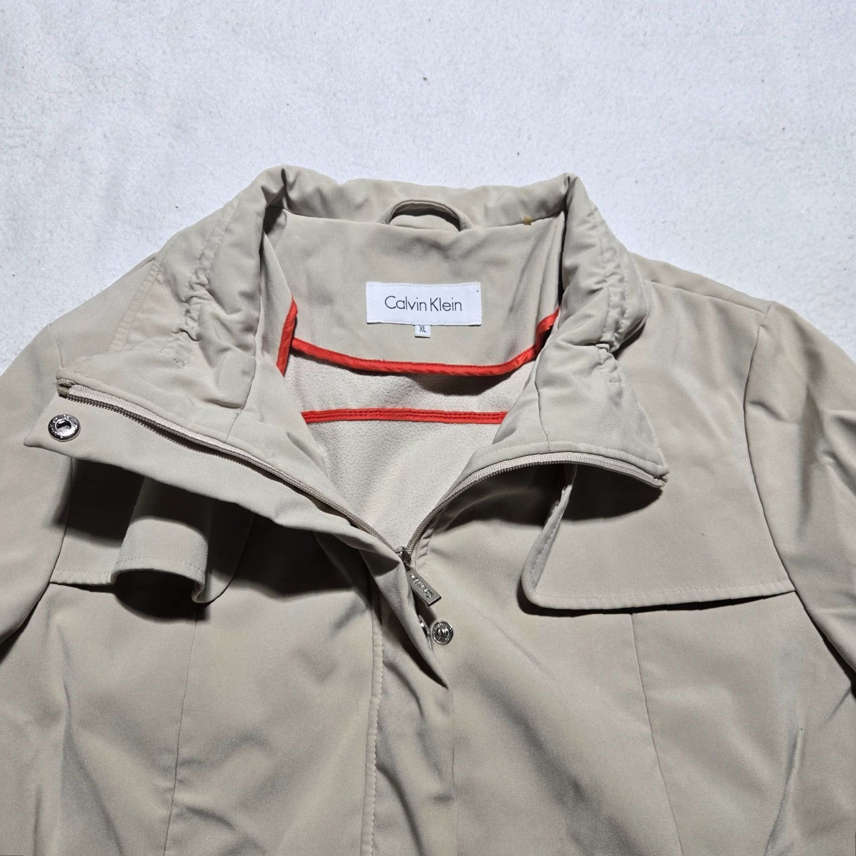 Calvin Klein Calvin Klein Coat Pea Coat Jacket Tan Beige Women's XL Size XL / US 12-14 / IT 48-50 - 6 Thumbnail