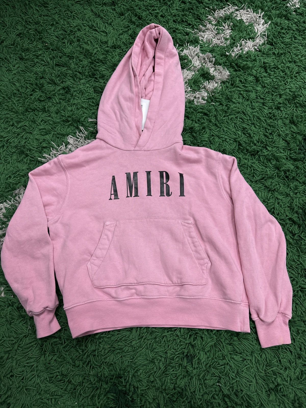 Amiri best sale pink hoodie