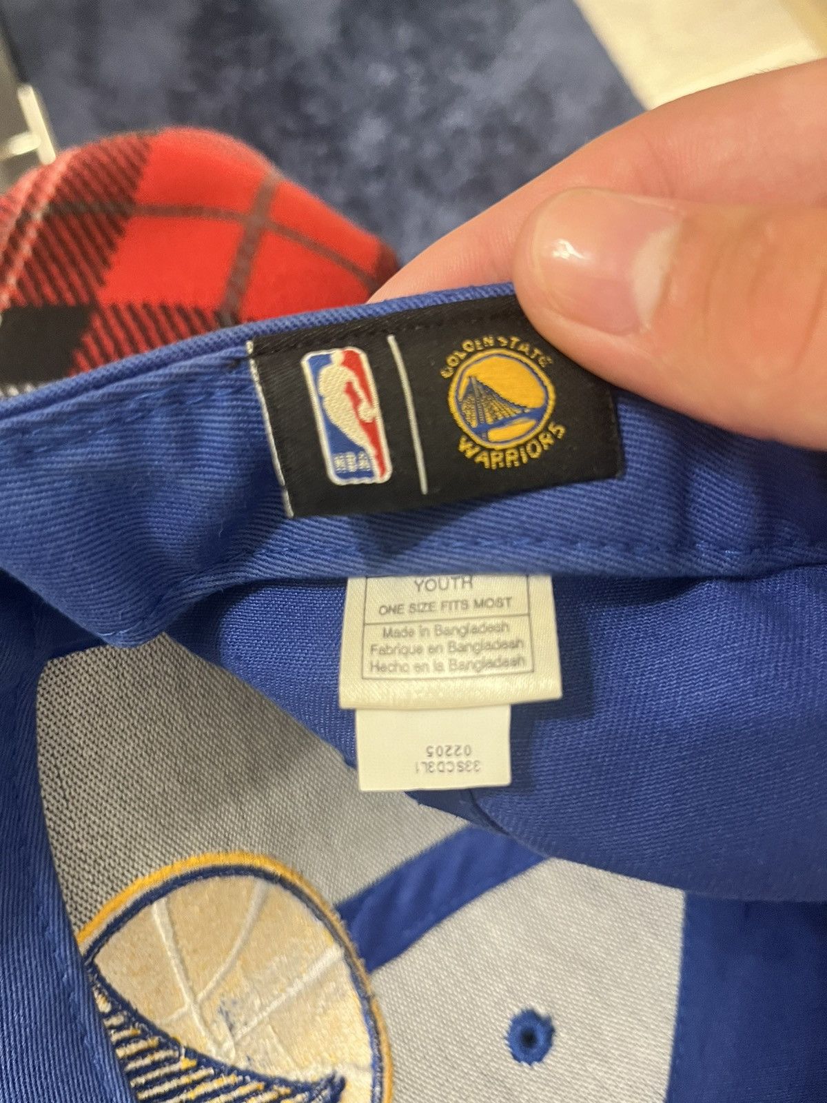 Adidas NBA Adidas Golden State Warriors Hat Size ONE SIZE - 6 Thumbnail