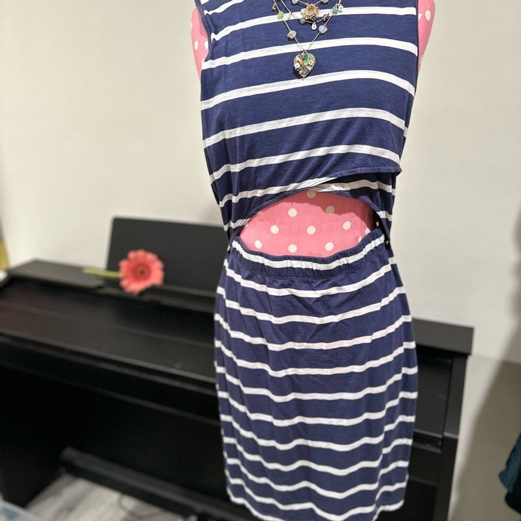 Anthropologie Anthropology Stripped dress Size S / US 4 / IT 40 - 5 Thumbnail