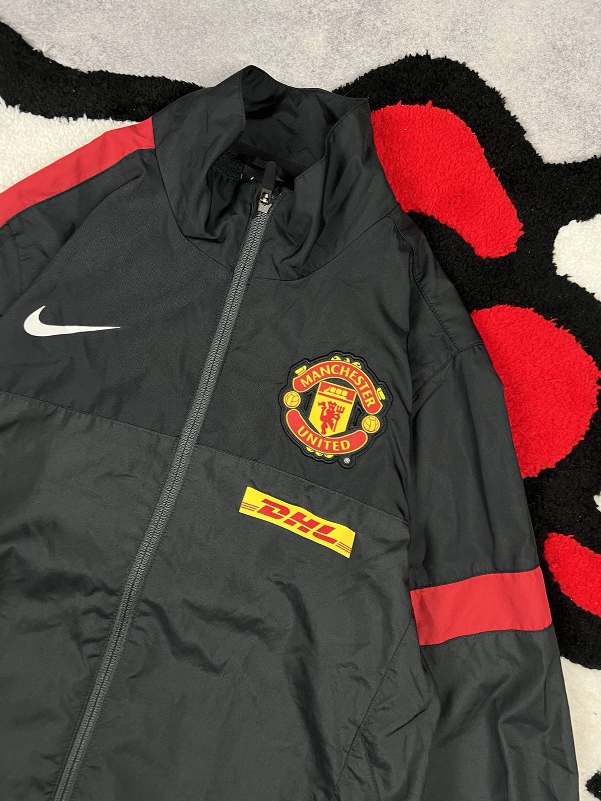 Nike Nike Manchester United 2014/15 Football Soccer Zip Jacket Size US S / EU 44-46 / 1 - 6 Thumbnail