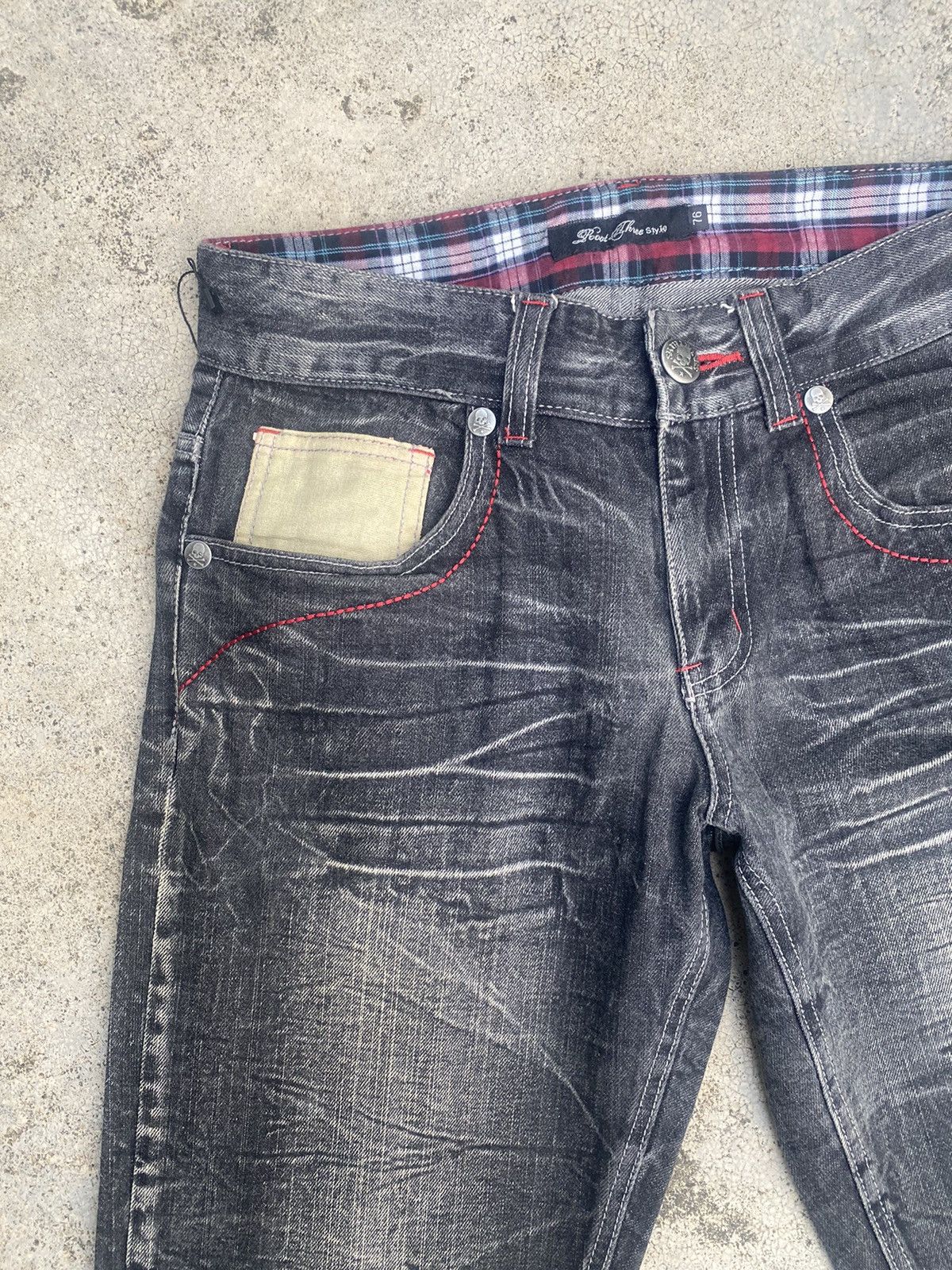 Japanese Brand Japanese Brand Root Three Clawmark British Flag Denim Size US 29 - 6 Thumbnail