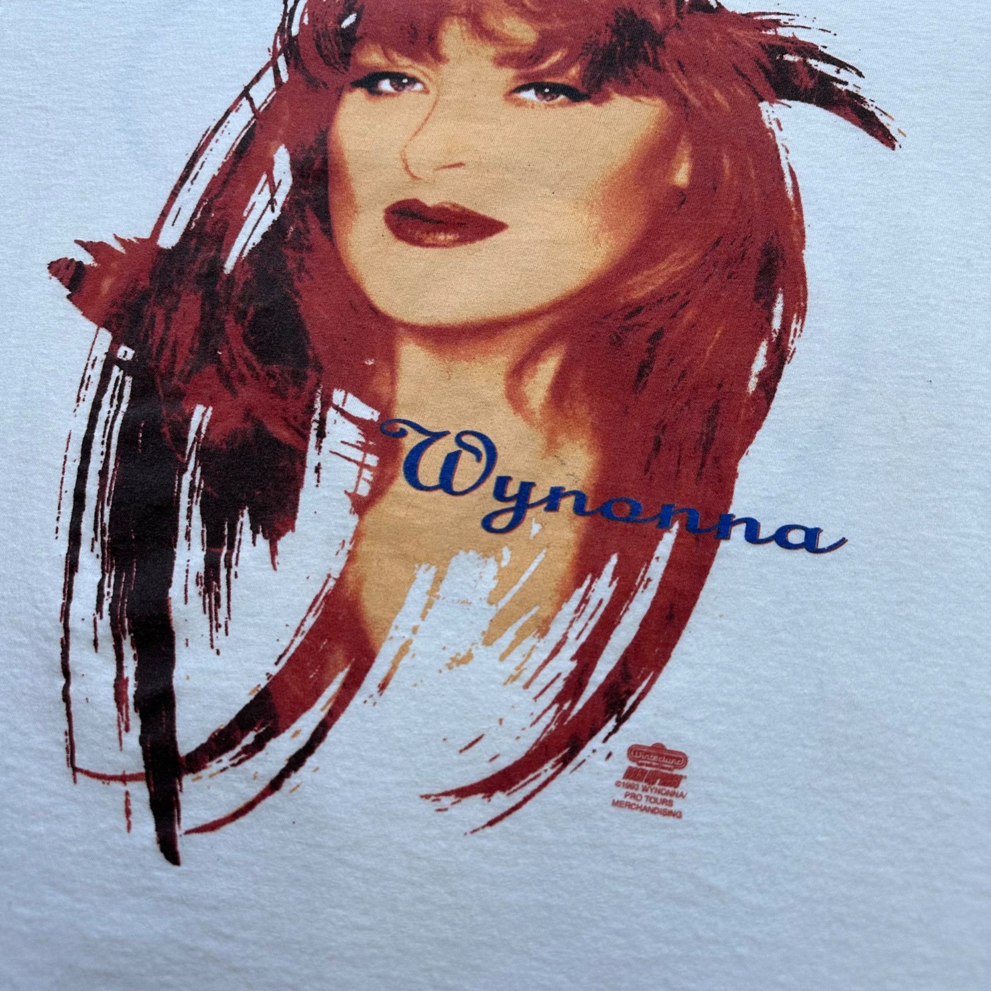 Vintage Vintage 1993 Wynonna Girls With Guitars Band Winterland Shir Size US L / EU 52-54 / 3 - 3 Thumbnail