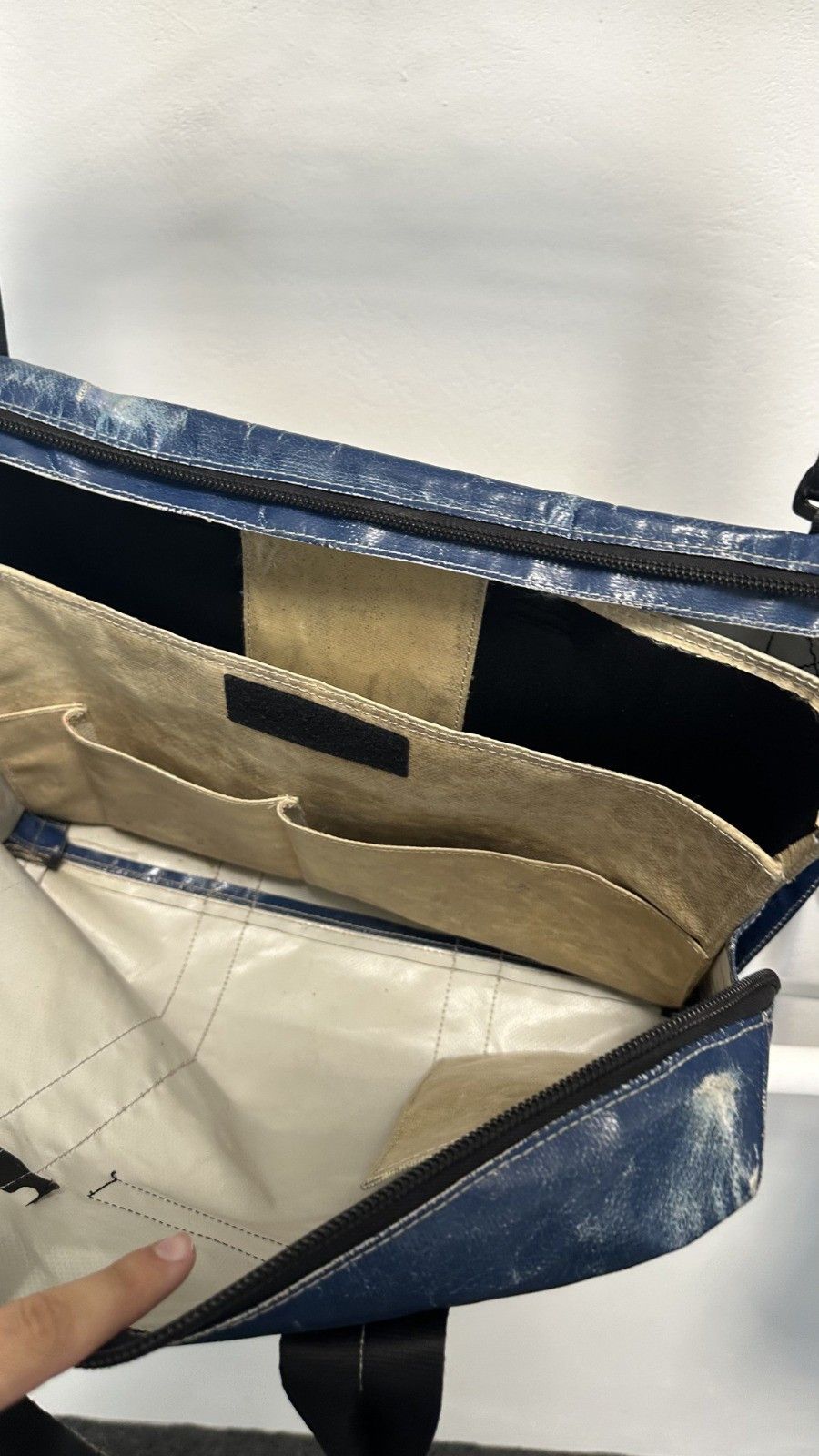 Vintage Rare Diesel Y2k Multi Pocket Bag Messenger