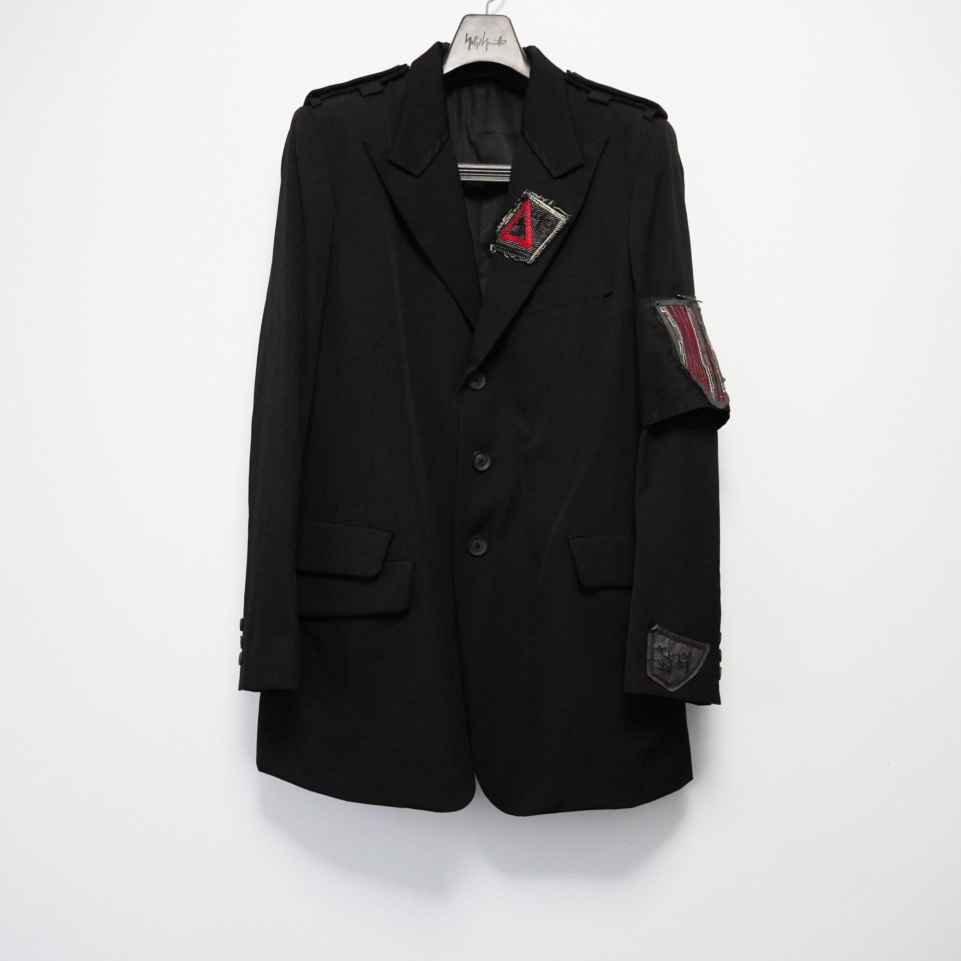 Yohji Yamamoto Yohji Yamamoto 2020AW Jacket with Patches Size US S / EU 44-46 / 1 - 1 Thumbnail
