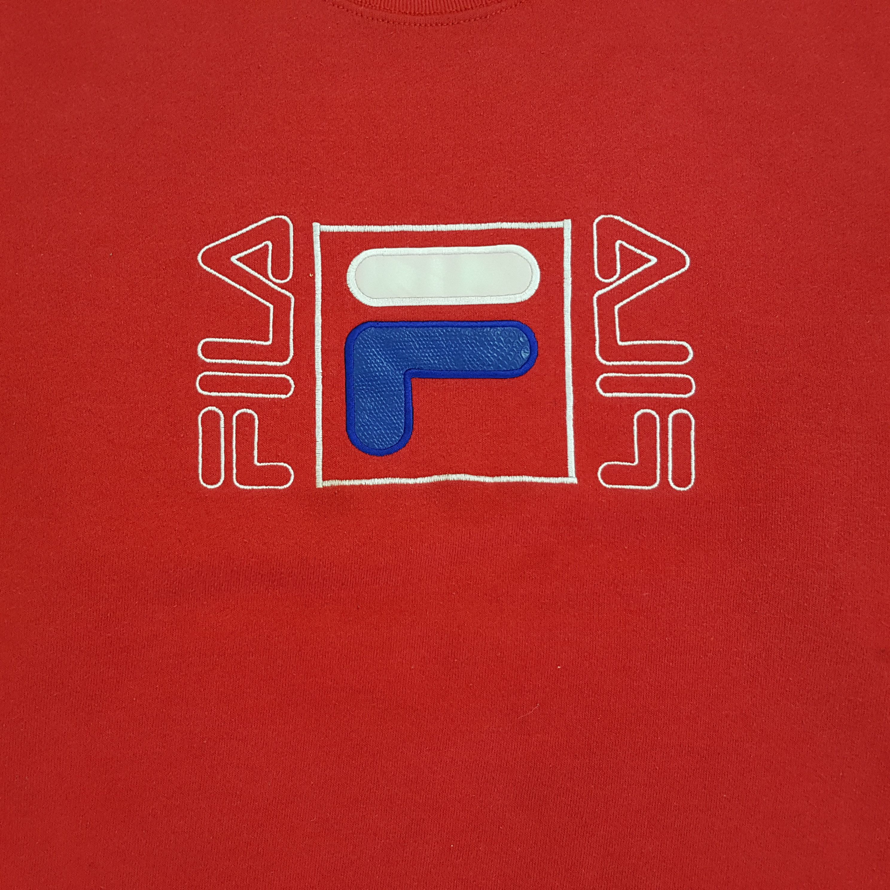 Fila × Vintage Fila Streetwear Style Sweatshirt Size US L / EU 52-54 / 3 - 2 Thumbnail