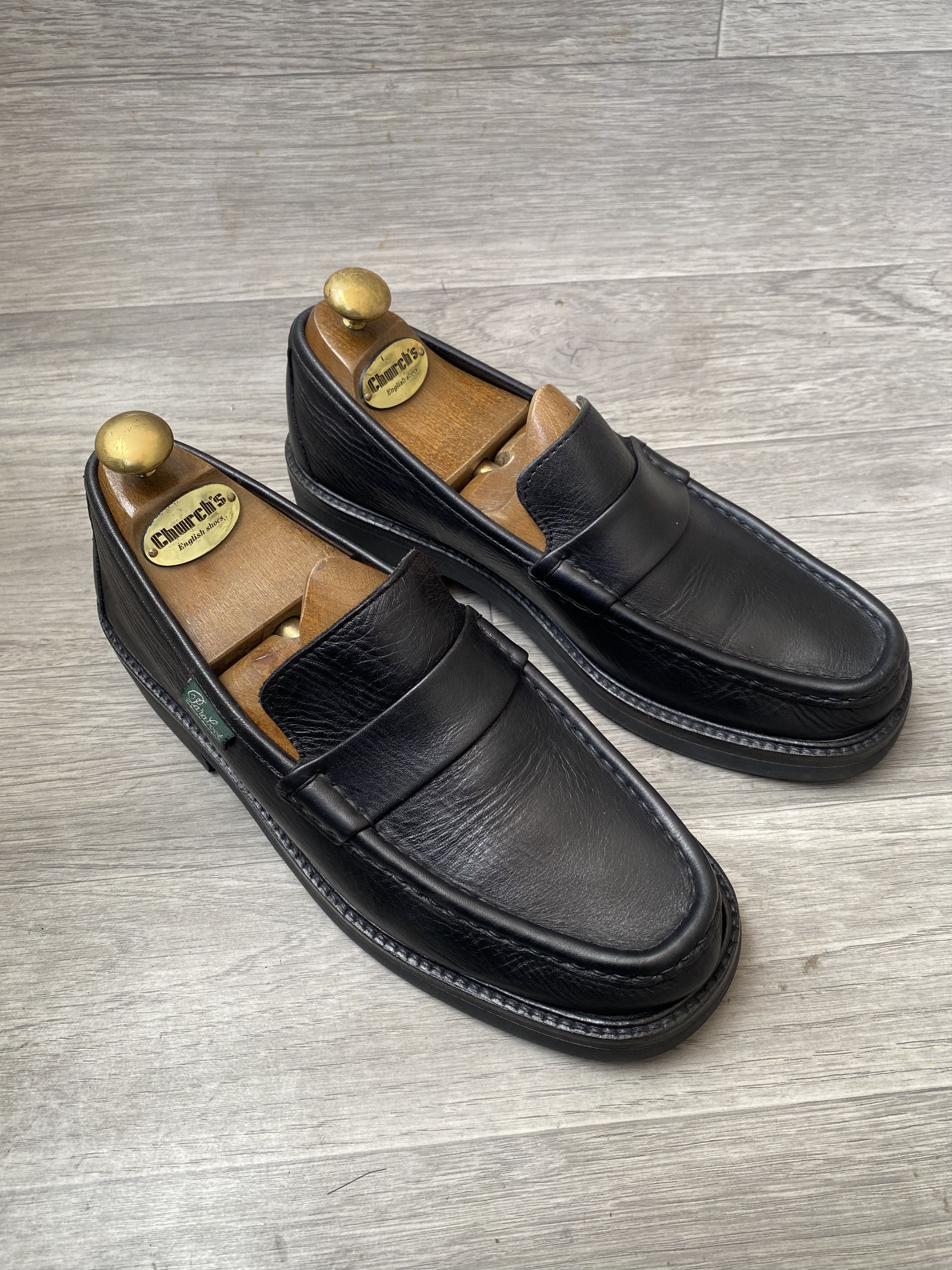 Paraboot Paraboot reims black leather penny loafers sz 40 Size US 7 / EU 40 - 9 Thumbnail