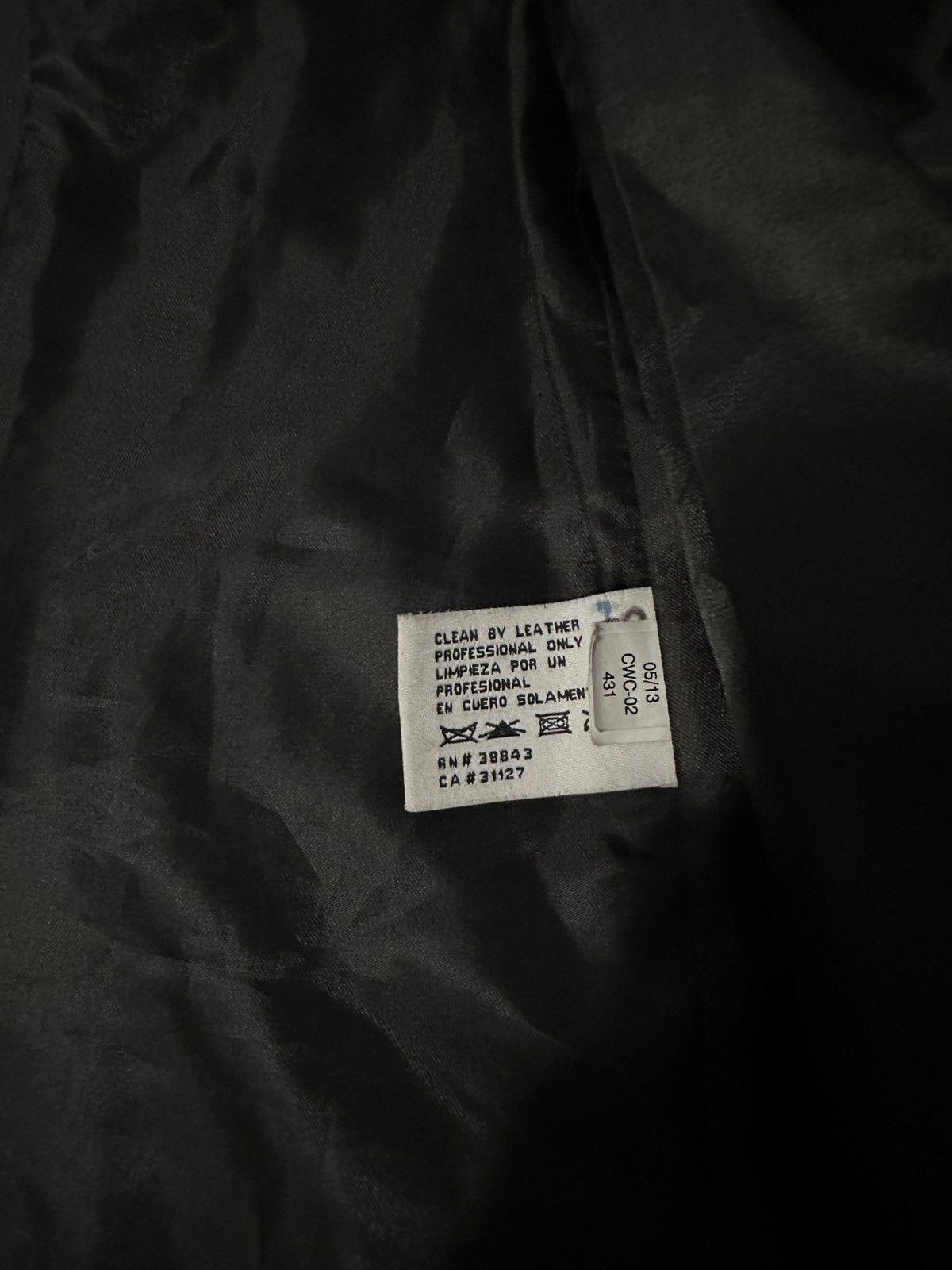 Vintage one of one shark lamb leather jacket Size US M / EU 48-50 / 2 - 3 Thumbnail