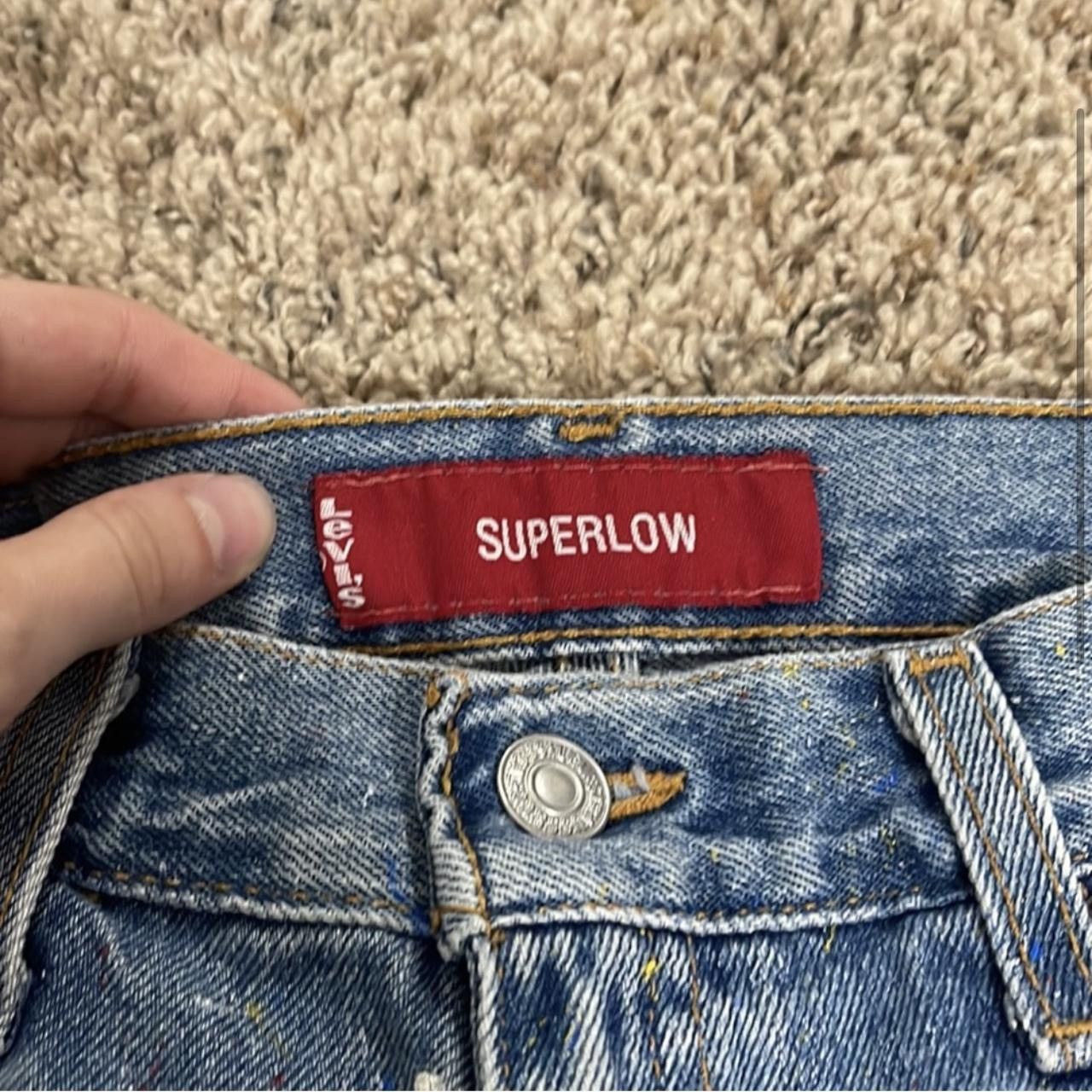 Levi's × Vintage Vintage Paint Splatter Levis Size 28" / US 6 / IT 42 - 3 Thumbnail