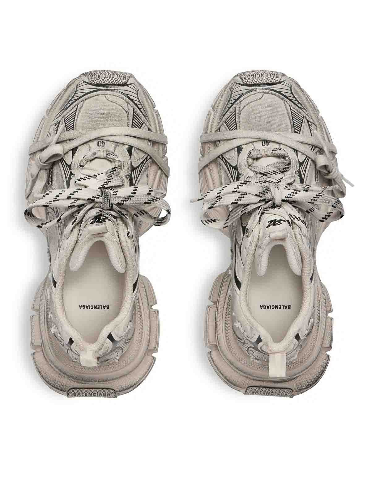 Balenciaga o1mt1gz0425 3XL Sneakers in Beige/Black Size US 9 / IT 39 - 6 Thumbnail