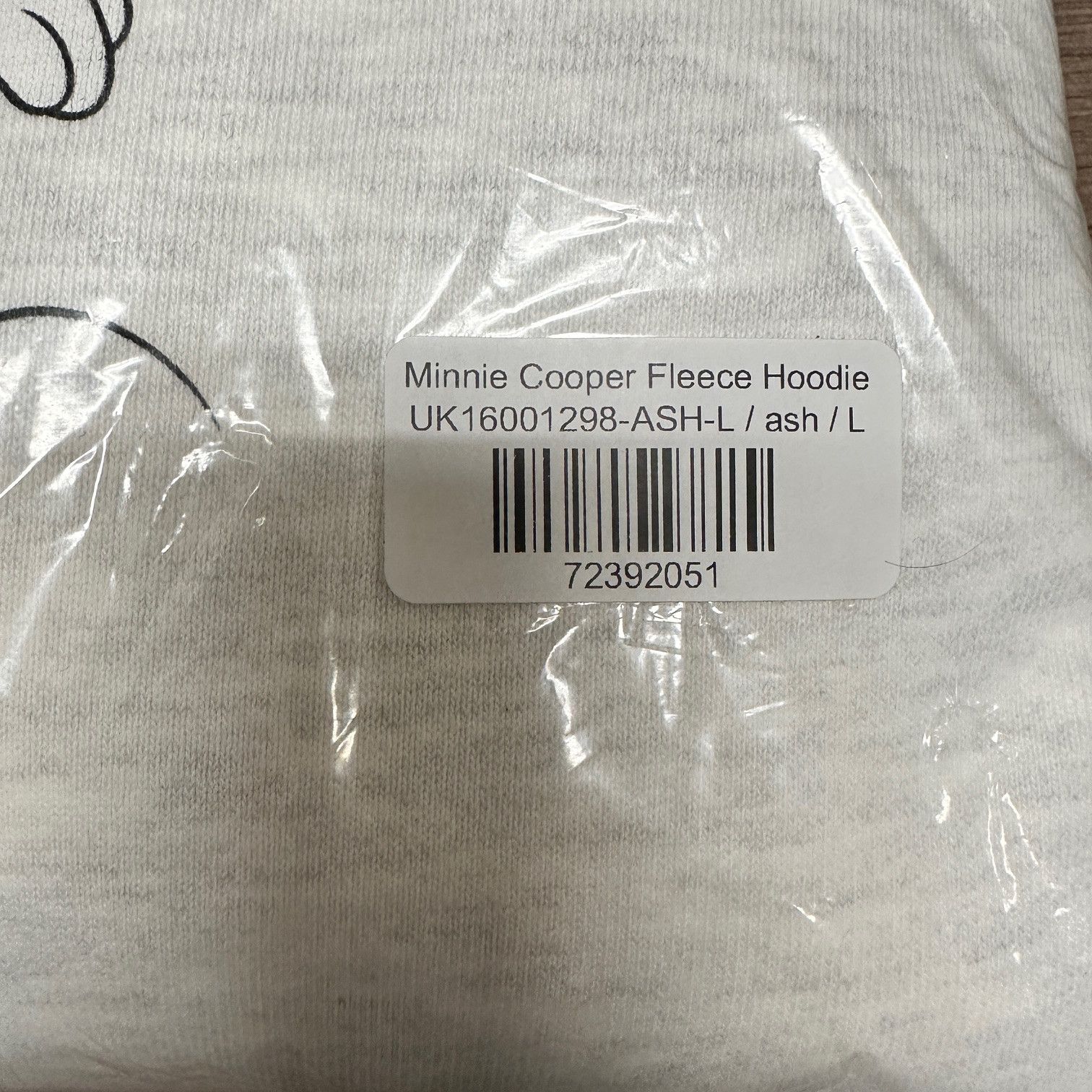 Madhappy Madhappy x Disney Minnie Mouse Cooper Fleece Hoodie Gray Size L / US 10 / IT 46 - 2 Thumbnail