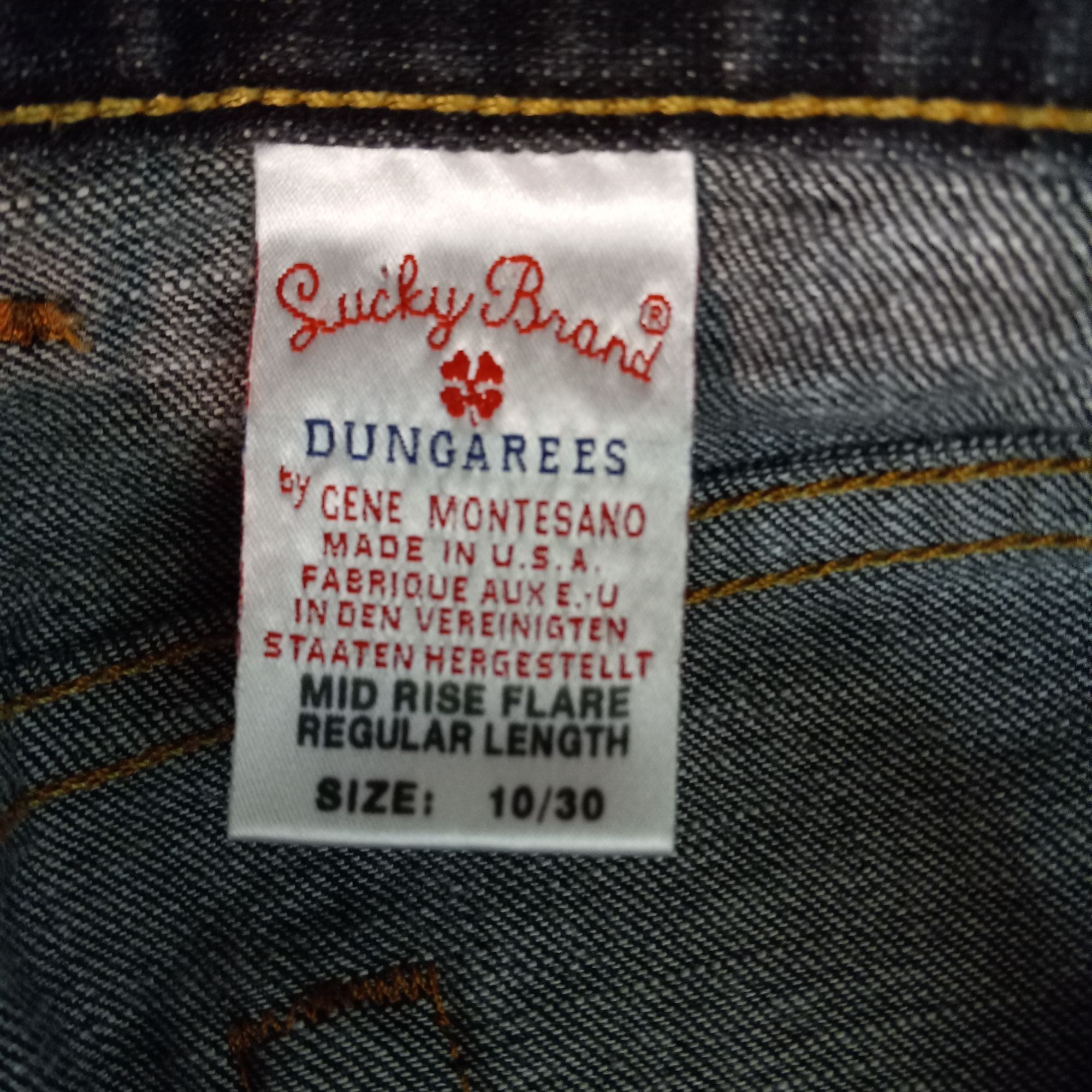 Lucky Brand Lucky Brand Size 10/30 Jeans Womens Mid Rise Flare Blue Deni Size 32" / US 10 / IT 46 - 12 Thumbnail