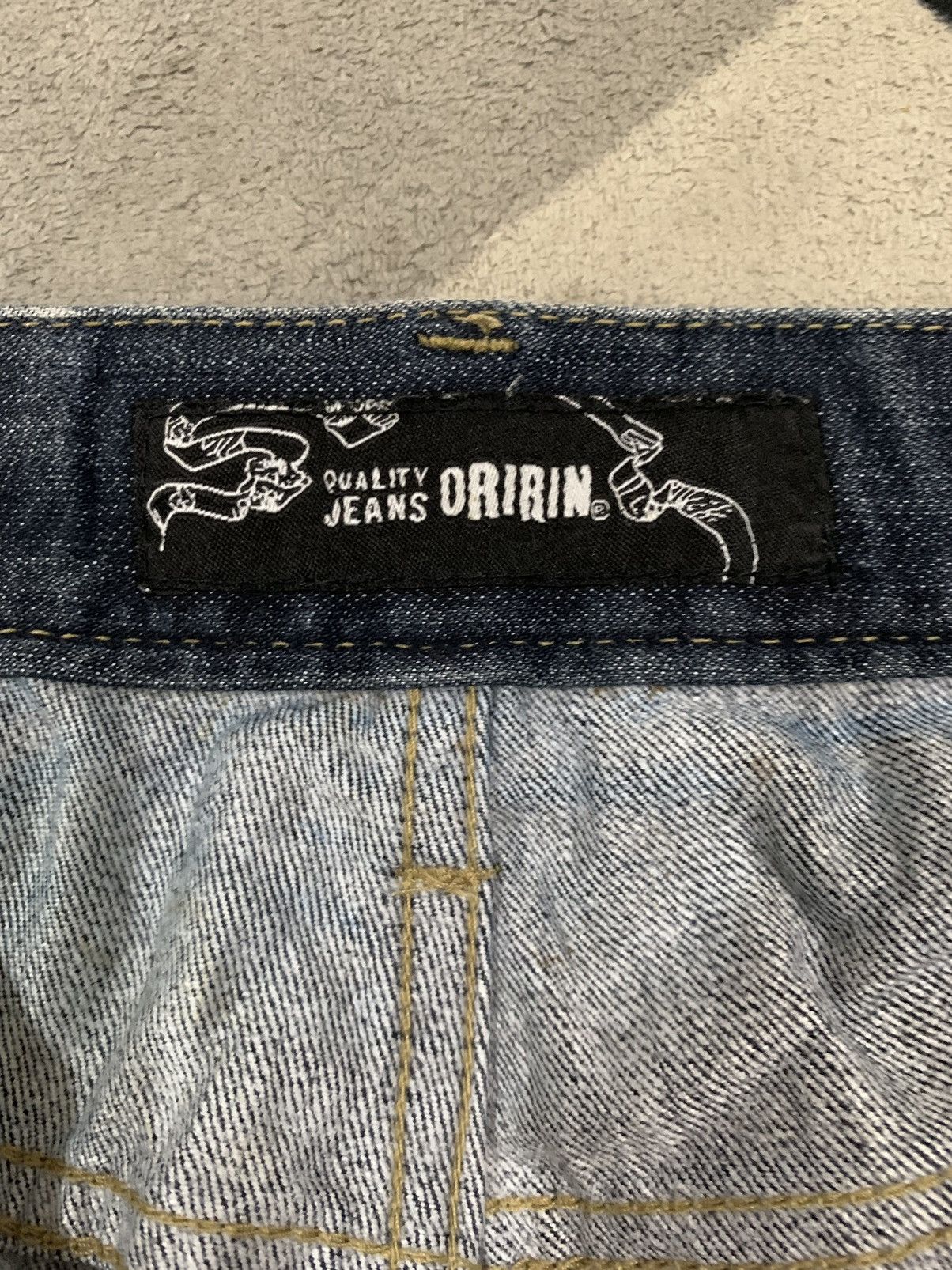 14th Addiction Vintage Japanese Brand Oririn Loose Distressed Grunge Jeans Size US 33 - 18 Thumbnail