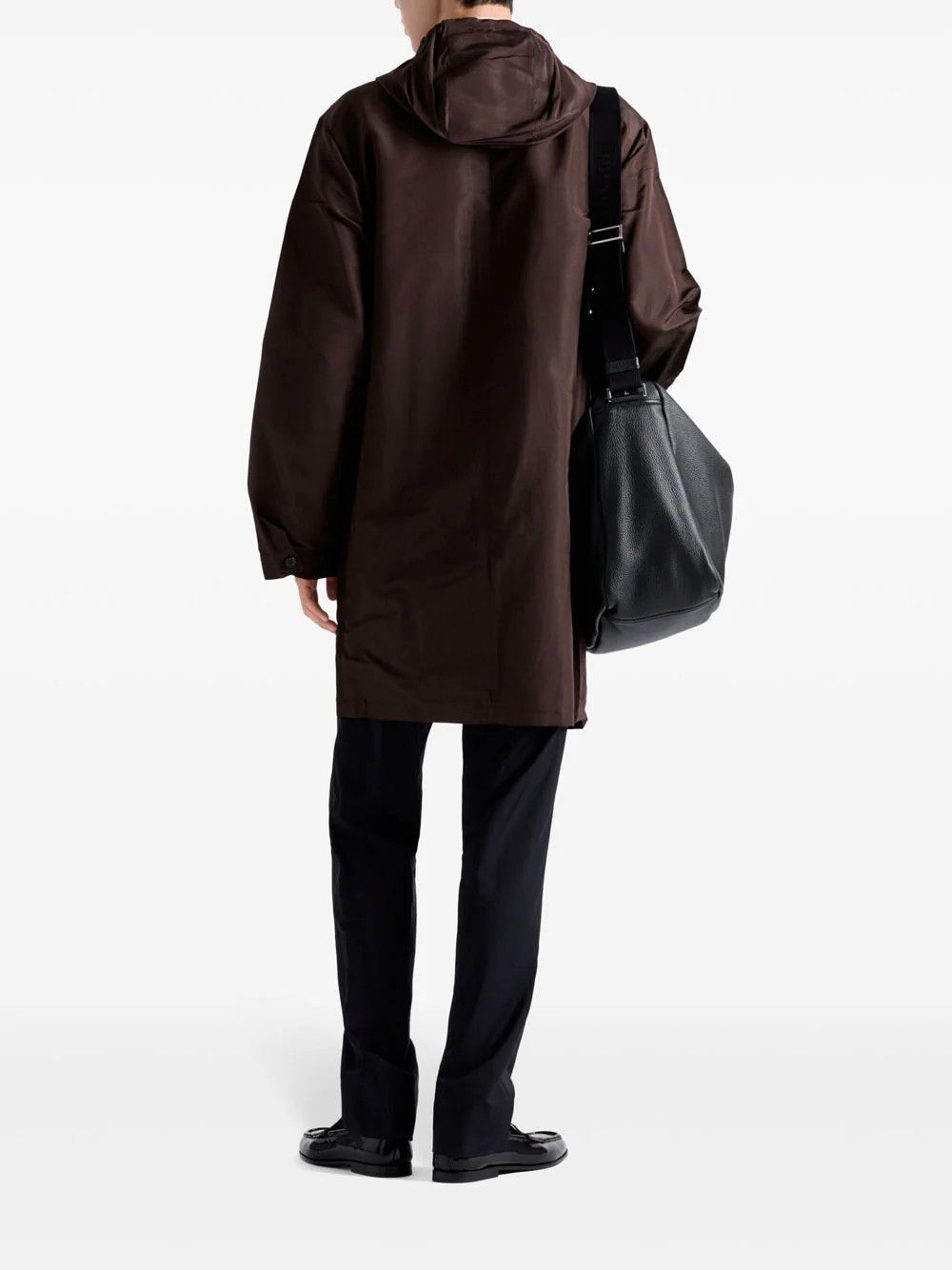 Prada o1bcso1str1025 Hooded Parka in Brown Size US S / EU 44-46 / 1 - 3 Thumbnail