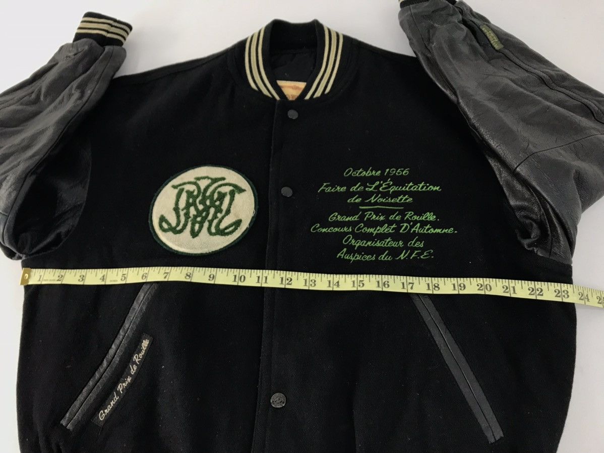 PPFM 90s Peyton Place For Men Grand Prix Jacket Leather Sleeve Size US L / EU 52-54 / 3 - 13 Thumbnail