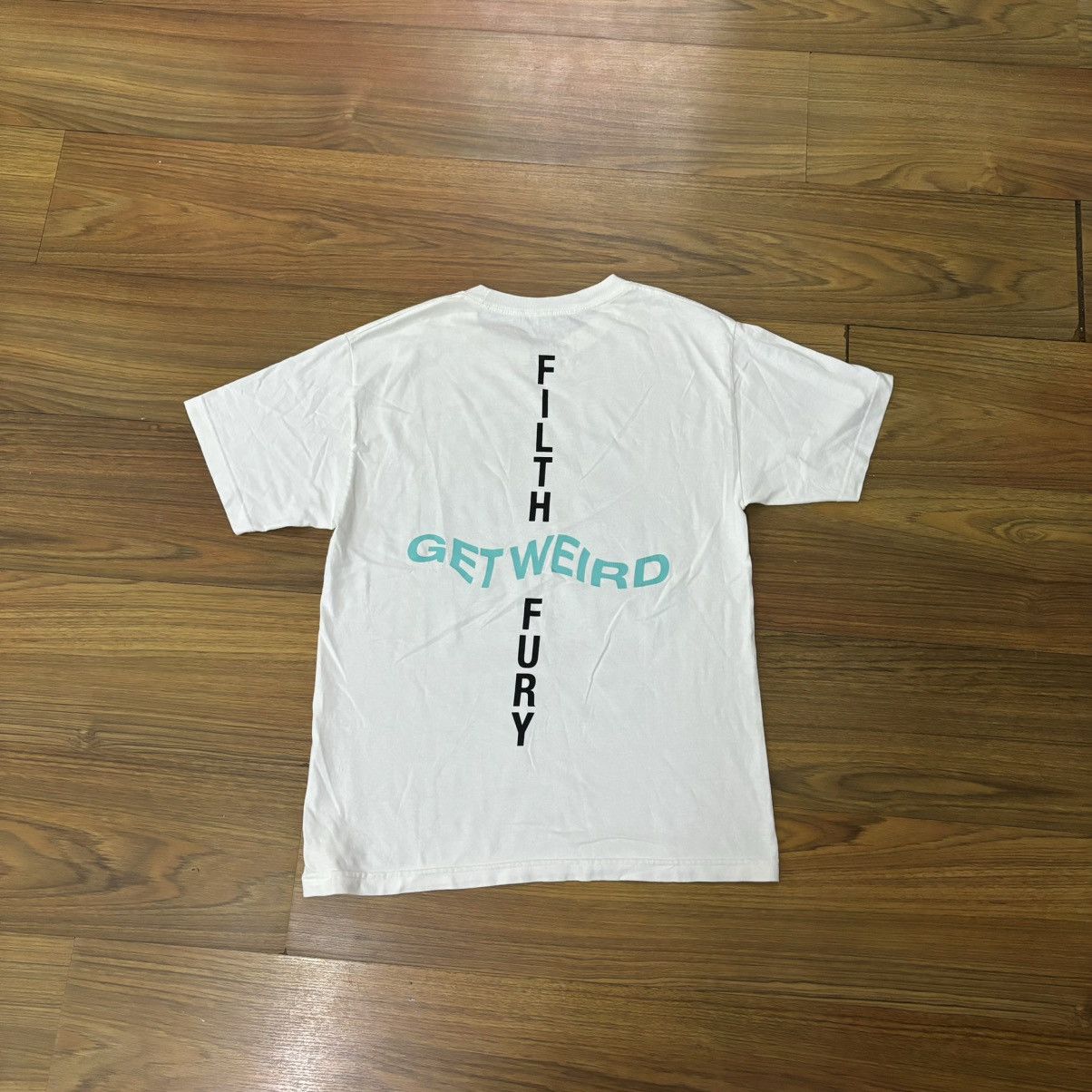 Anti Social Social Club × Japanese Brand × Neighborhood Anti Social Social Club x Neighborhood Filth Fury Tee White Size US M / EU 48-50 / 2 - 3 Thumbnail