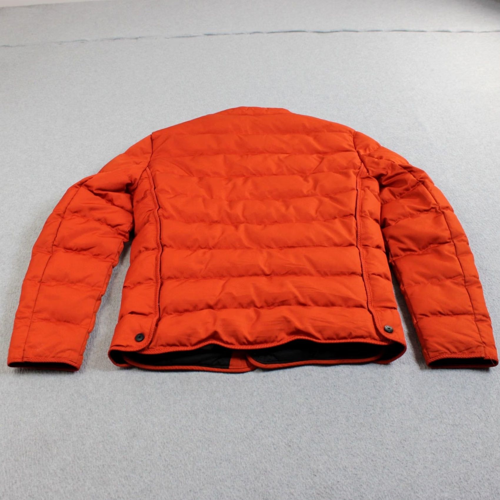 Vintage Shi Chen Jacket Men Medium Orange Quilted Puffer Full Zip Casual Outdoor Artsy Size US M / EU 48-50 / 2 - 2 Thumbnail