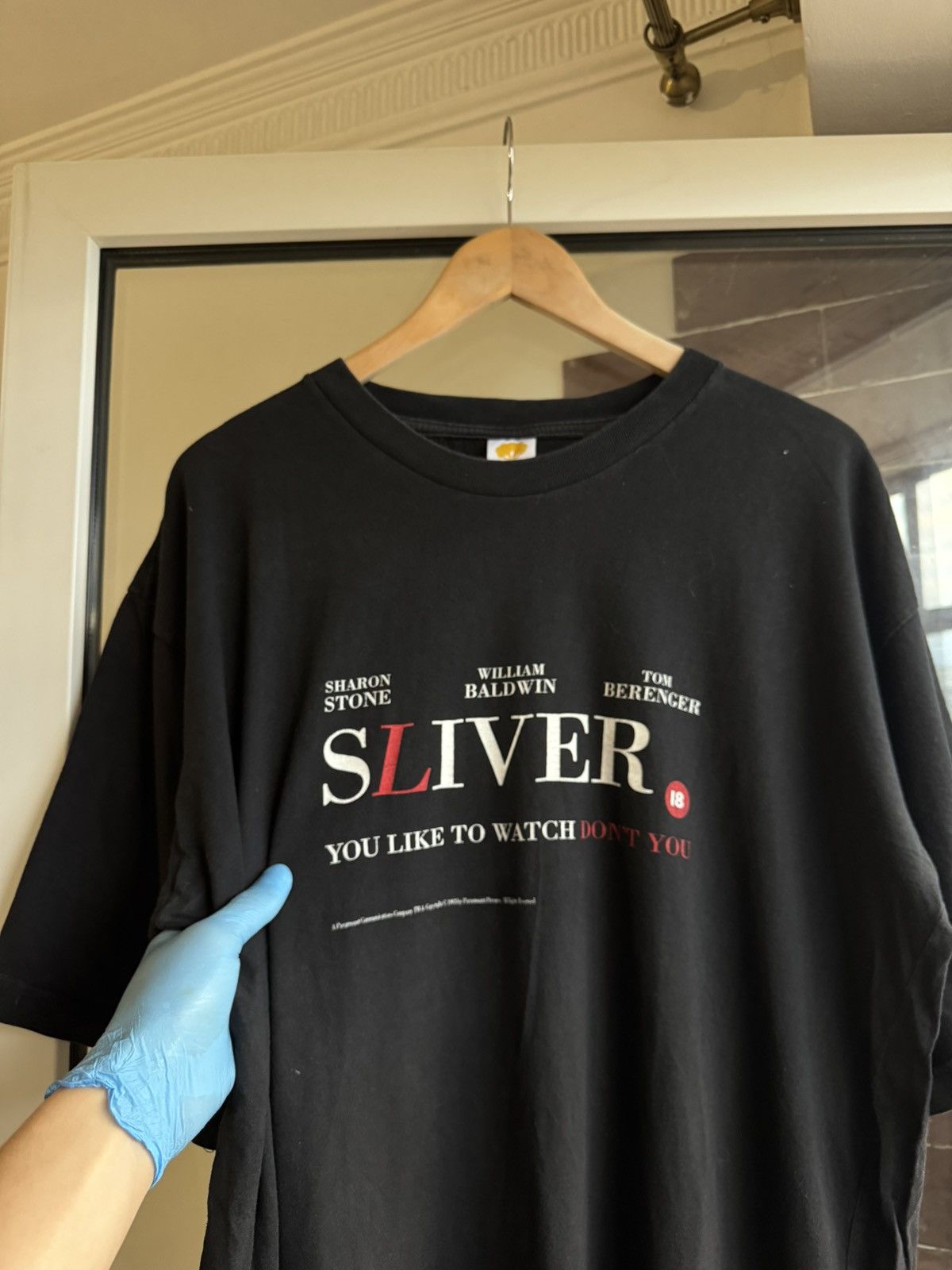 Band Tees Rare Vintage Paramount Movie Silver 1993 Size US XXL / EU 58 / 5 - 4 Thumbnail