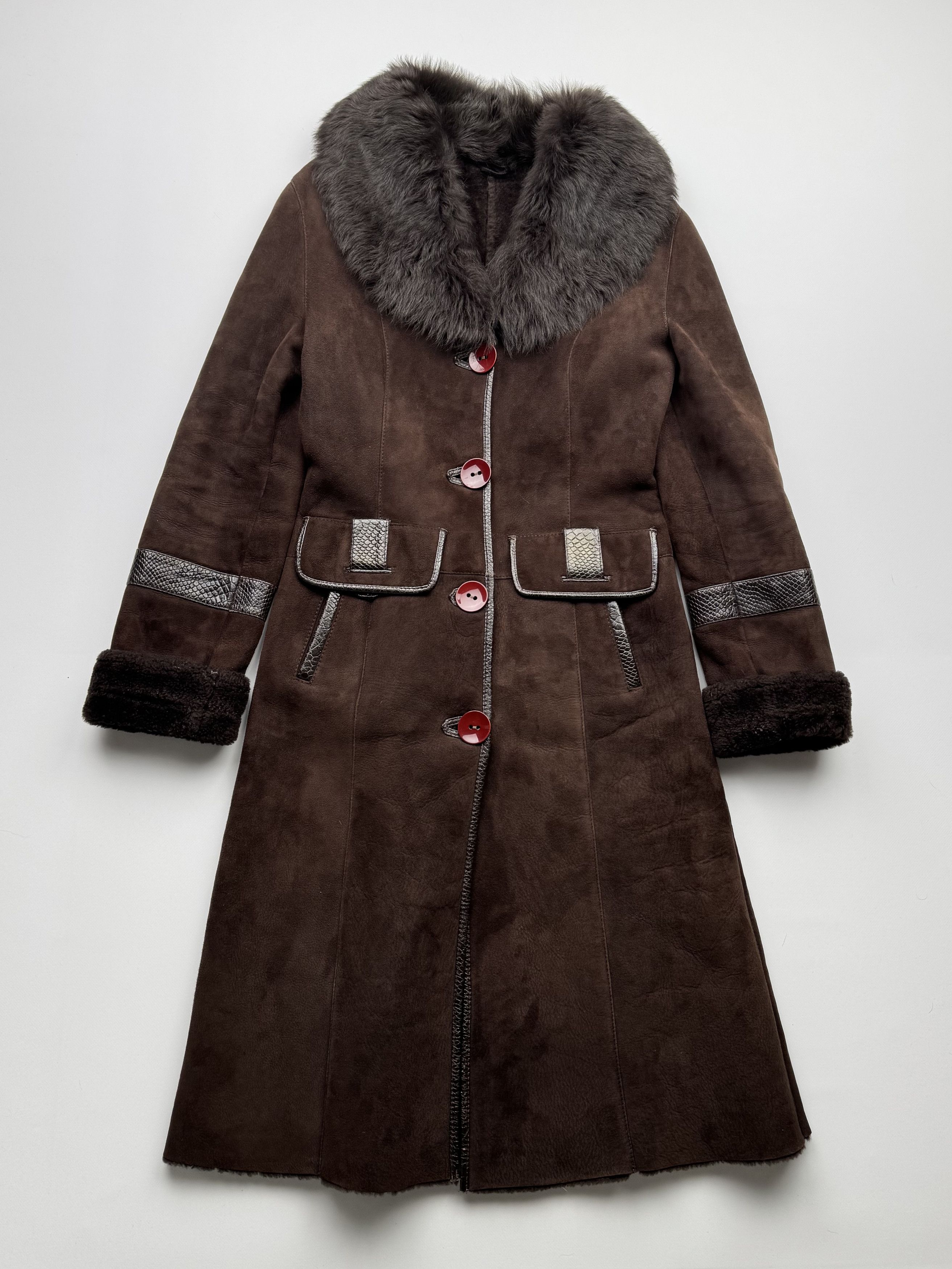 Sheepskin Coat Streetwear Vintage Vintage Real Sheepskin Coat Grailed