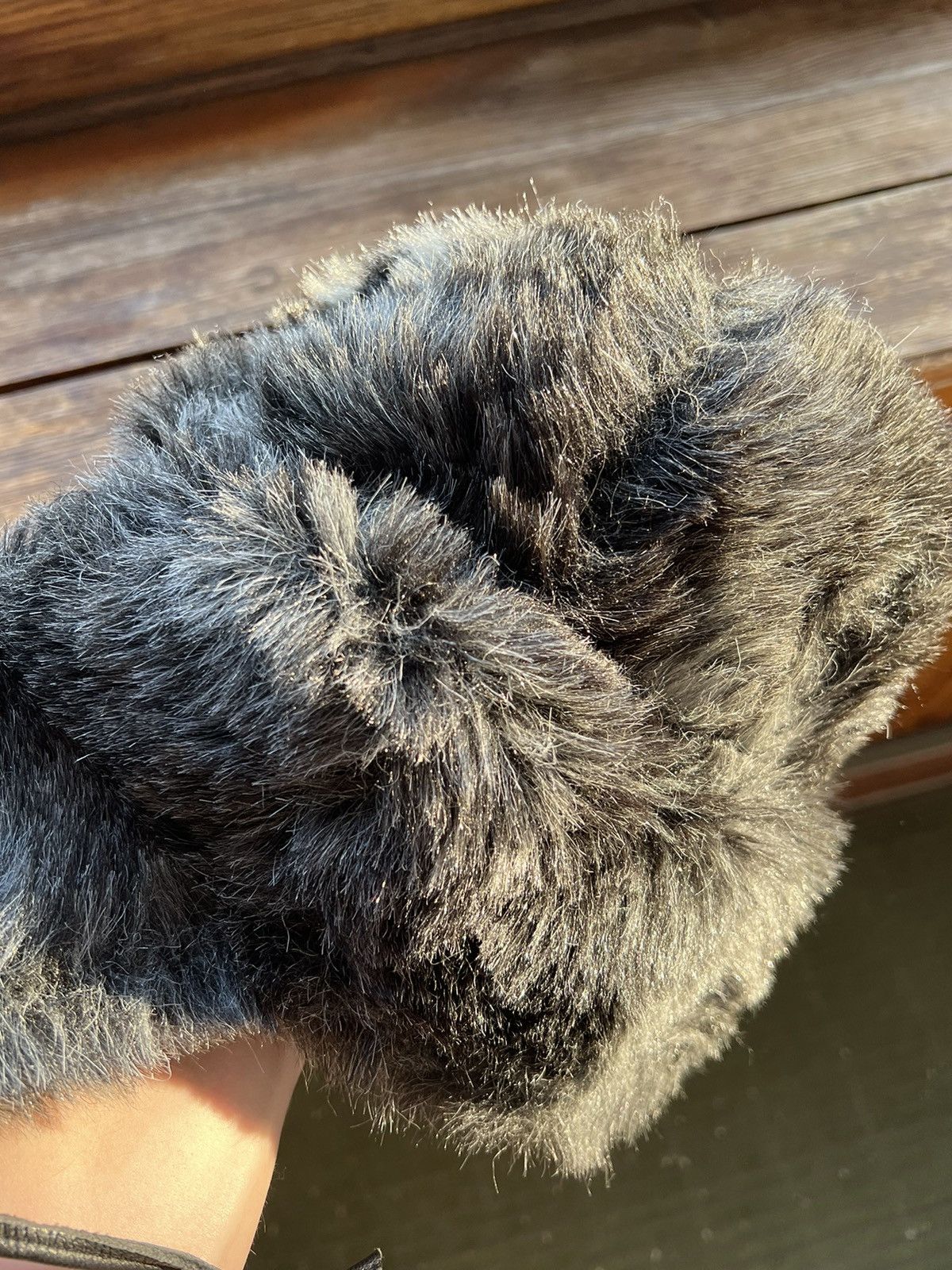 Hat Club Y2K Faux Fur Ushanka Vintage Fuzzy Trapper Hat Huge Size ONE SIZE - 22 Thumbnail