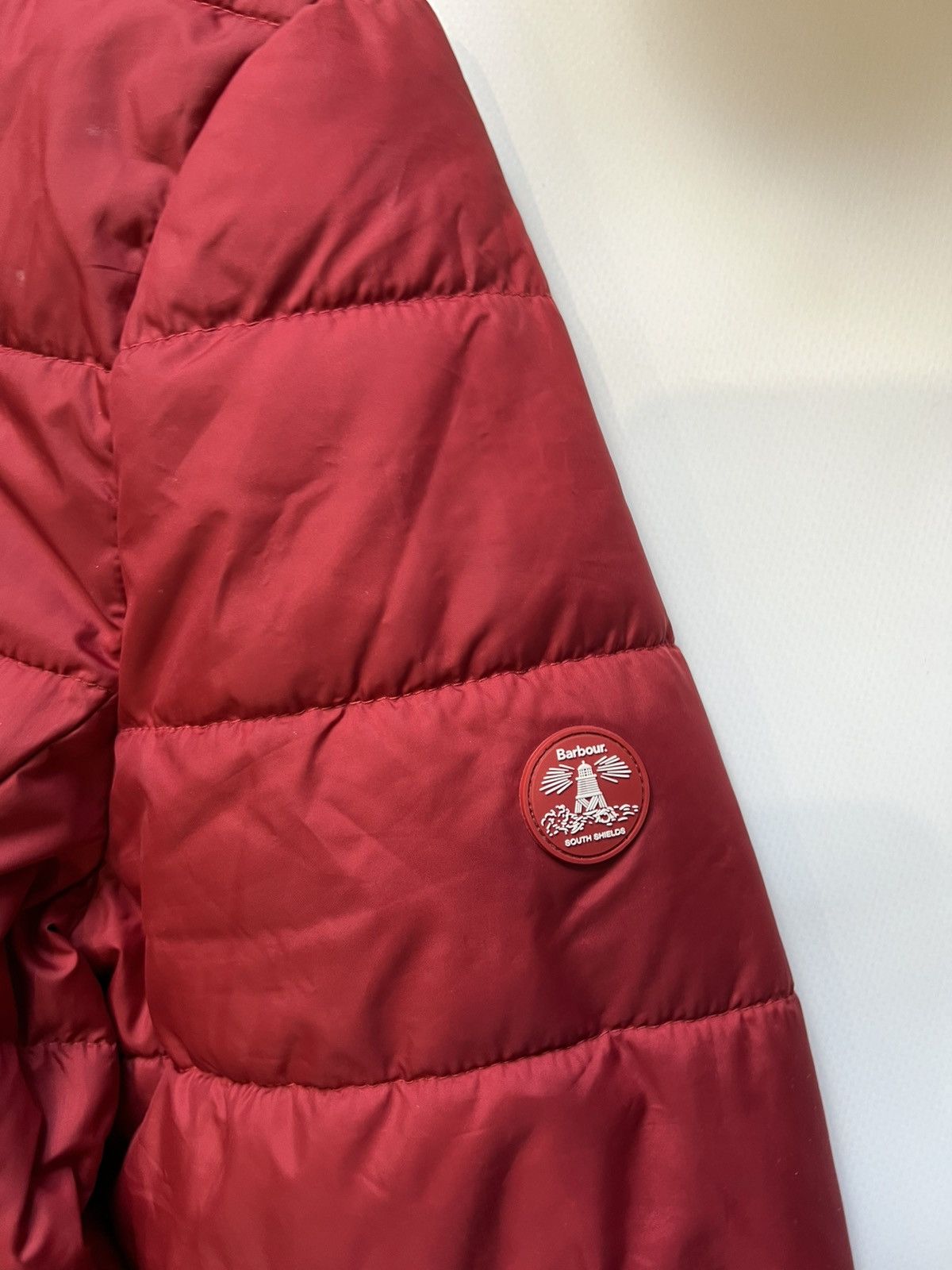 Barbour Barbour Red Down Jacket Womens Puffer Winter Size M / US 6-8 / IT 42-44 - 3 Thumbnail