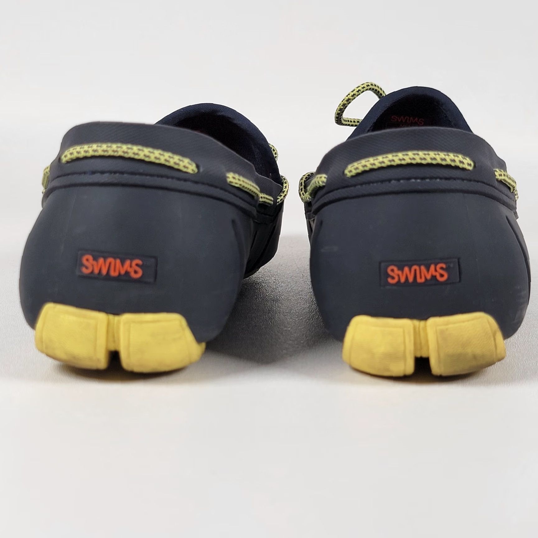 Swims Swims Men's 12M Braided Lace Loafers Navy/Gold Fusion Size US 11 / EU 44 - 6 Thumbnail