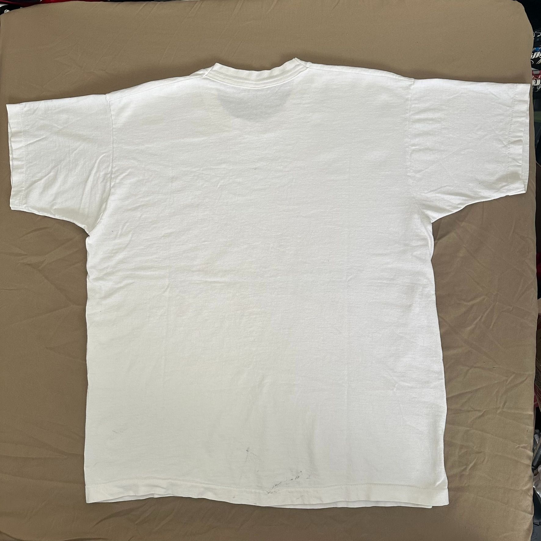 Fruit Of The Loom Vintage 90s Alton Belle Casino T-Shirt Slots Dice Poker Gamb Size US XL / EU 56 / 4 - 5 Thumbnail