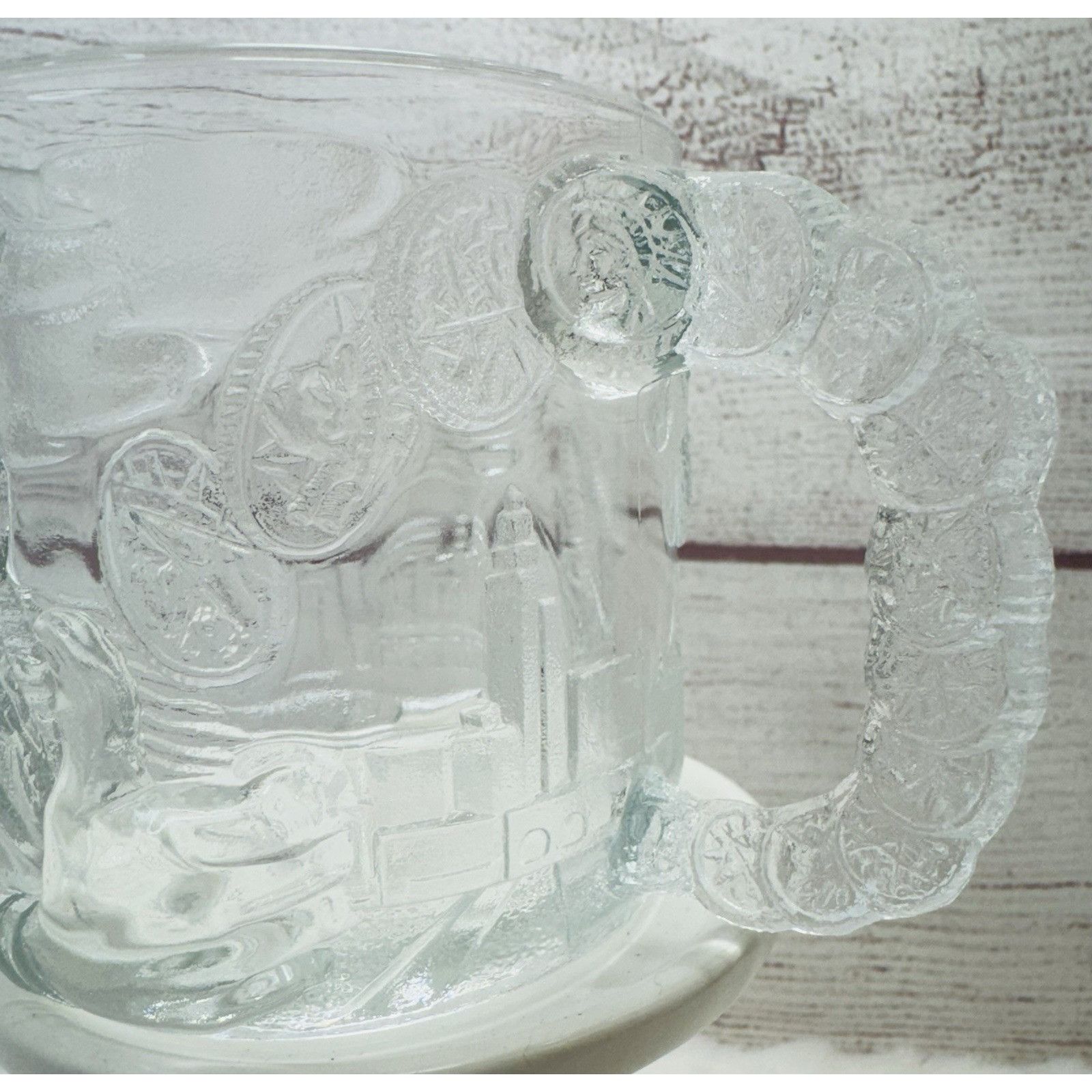 DC Comics McDonalds Batman Forever "2 FACE, TWO FACE" Vintage Glass Co Size ONE SIZE - 7 Thumbnail