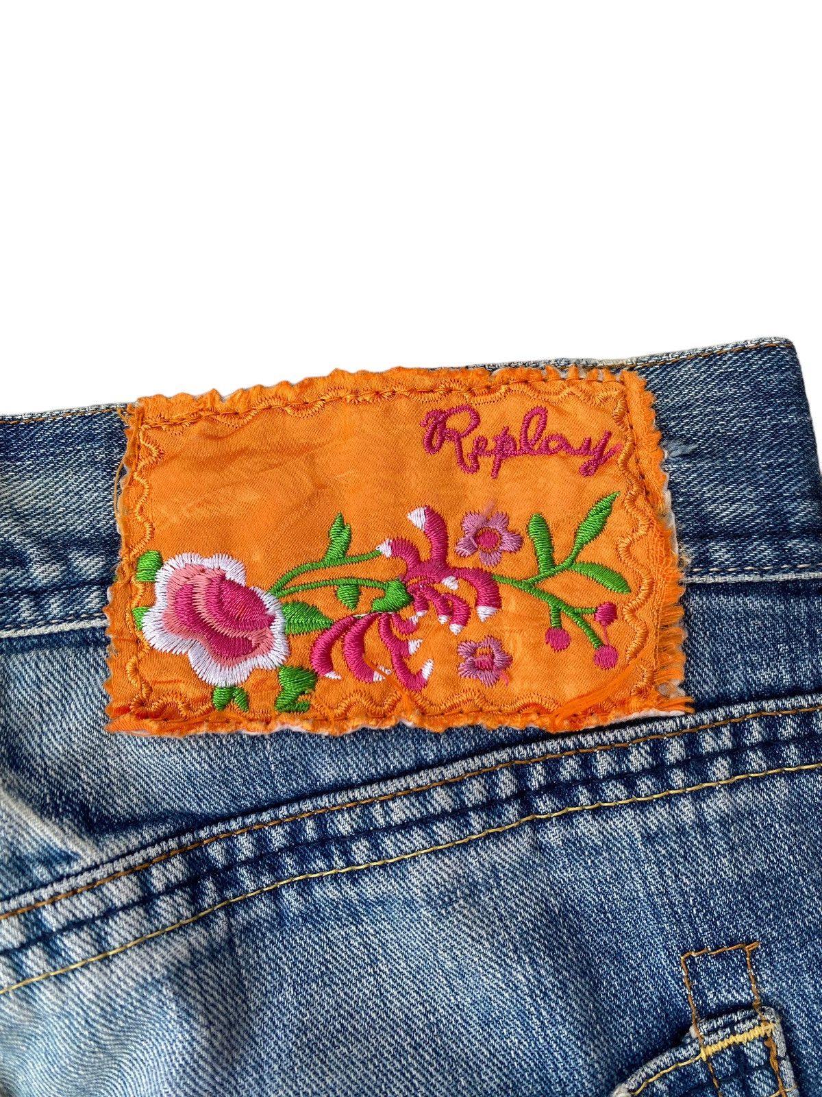 Replay Replay Low Rise Flare Pant Size 30" / US 8 / IT 44 - 5 Thumbnail