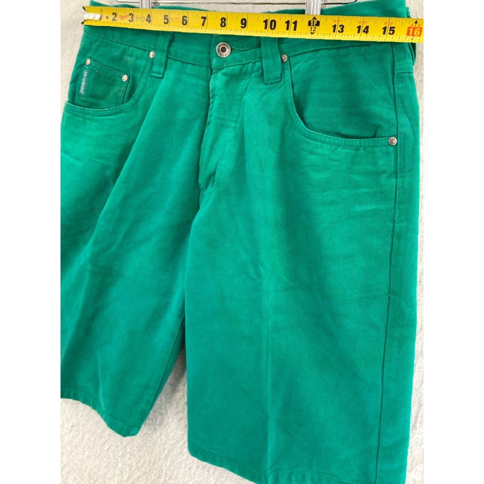 Vintage VINTAGE Union Bay Shorts Mens 32x10 Green baggy Fit Y2K Size US 32 / EU 48 - 2 Thumbnail