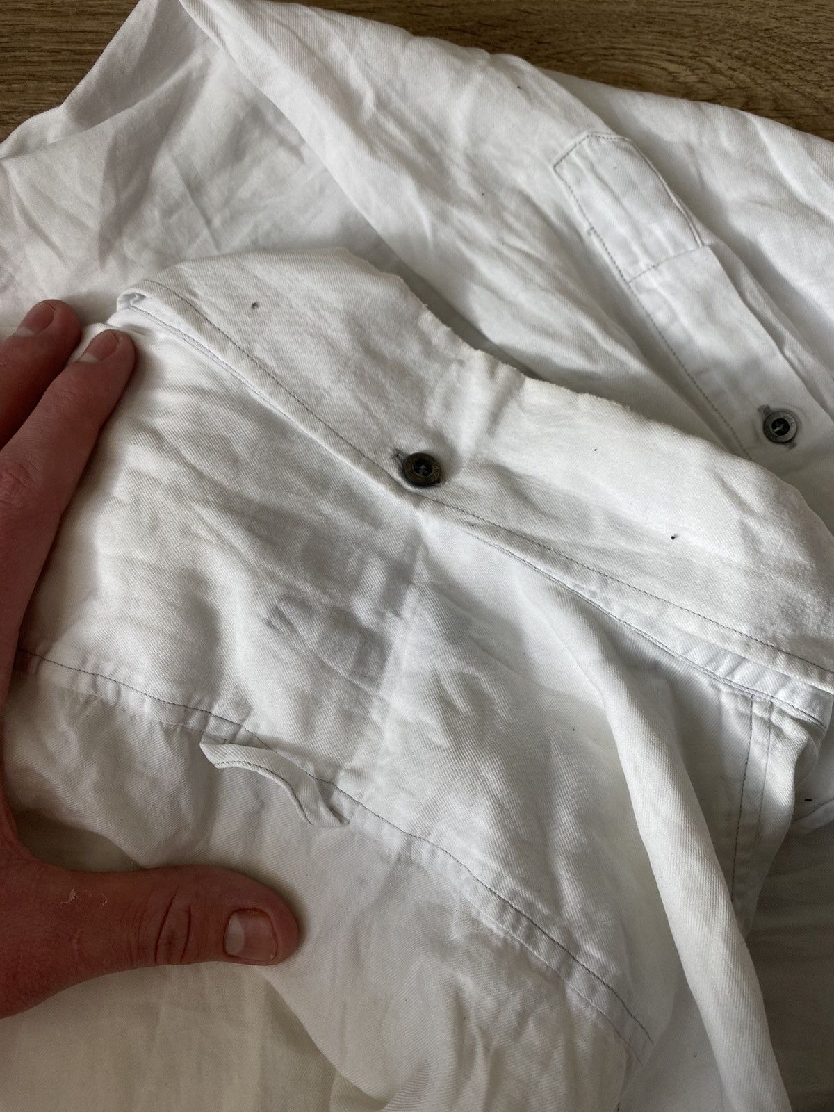 Gucci ⚡️QUICK SALE⚡️Gucci Grey pocket GG Button-up Shirt Size US S / EU 44-46 / 1 - 5 Thumbnail