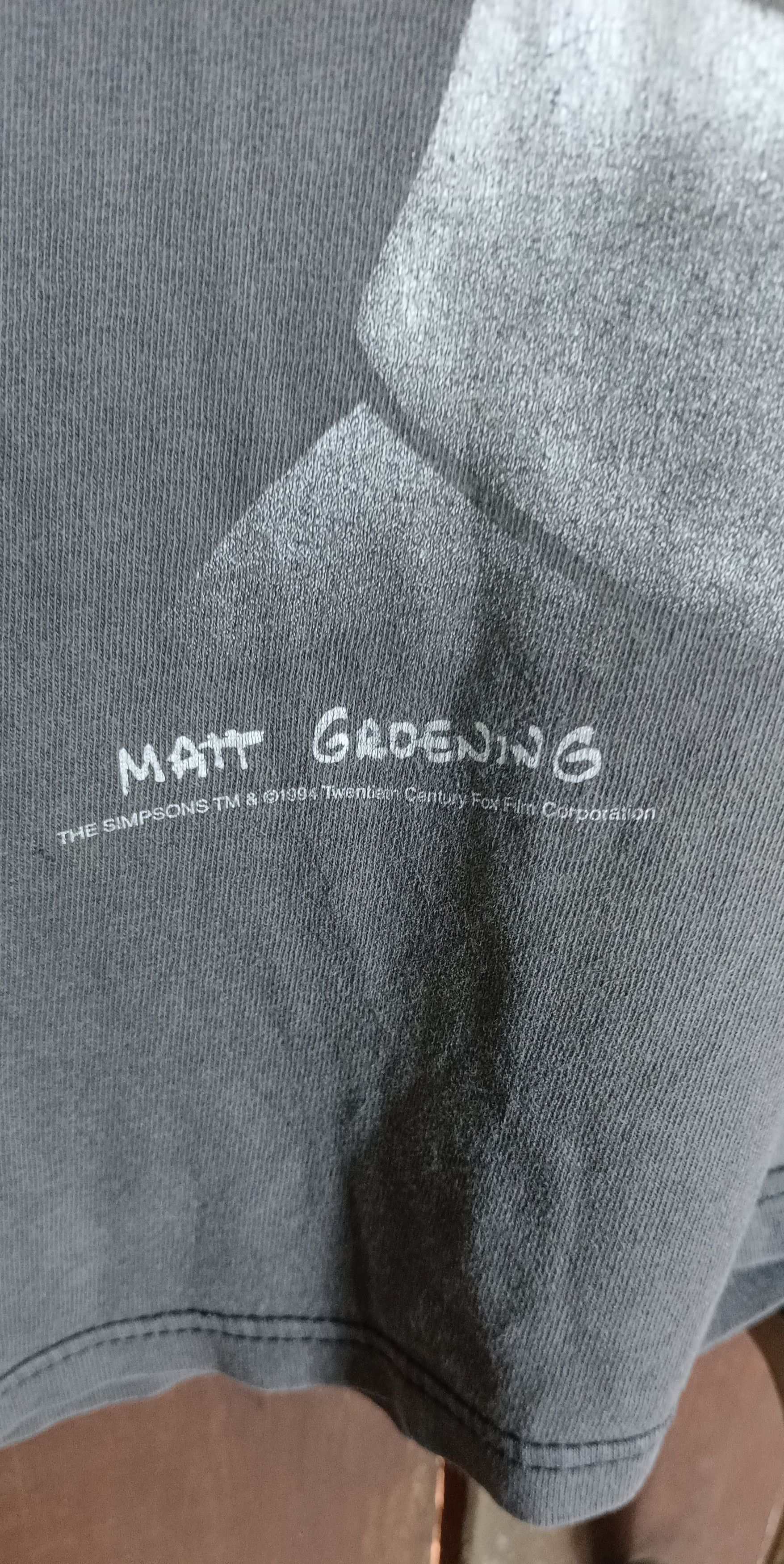 The Simpsons Vintage💥 Matt Gadening The Simpsons Size US L / EU 52-54 / 3 - 7 Thumbnail