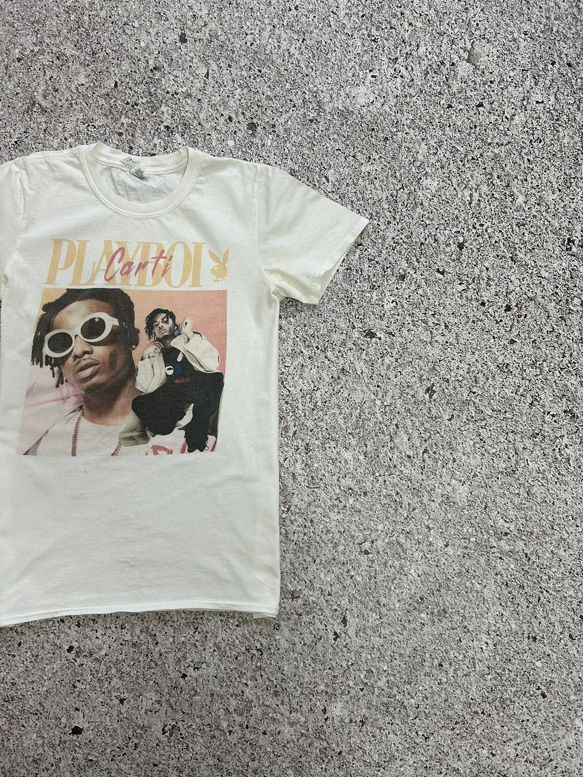 Playboi Carti × Rap Tees Playboy Carti Rap T-Shirt Retro Y2K Hype Size US S / EU 44-46 / 1 - 3 Thumbnail